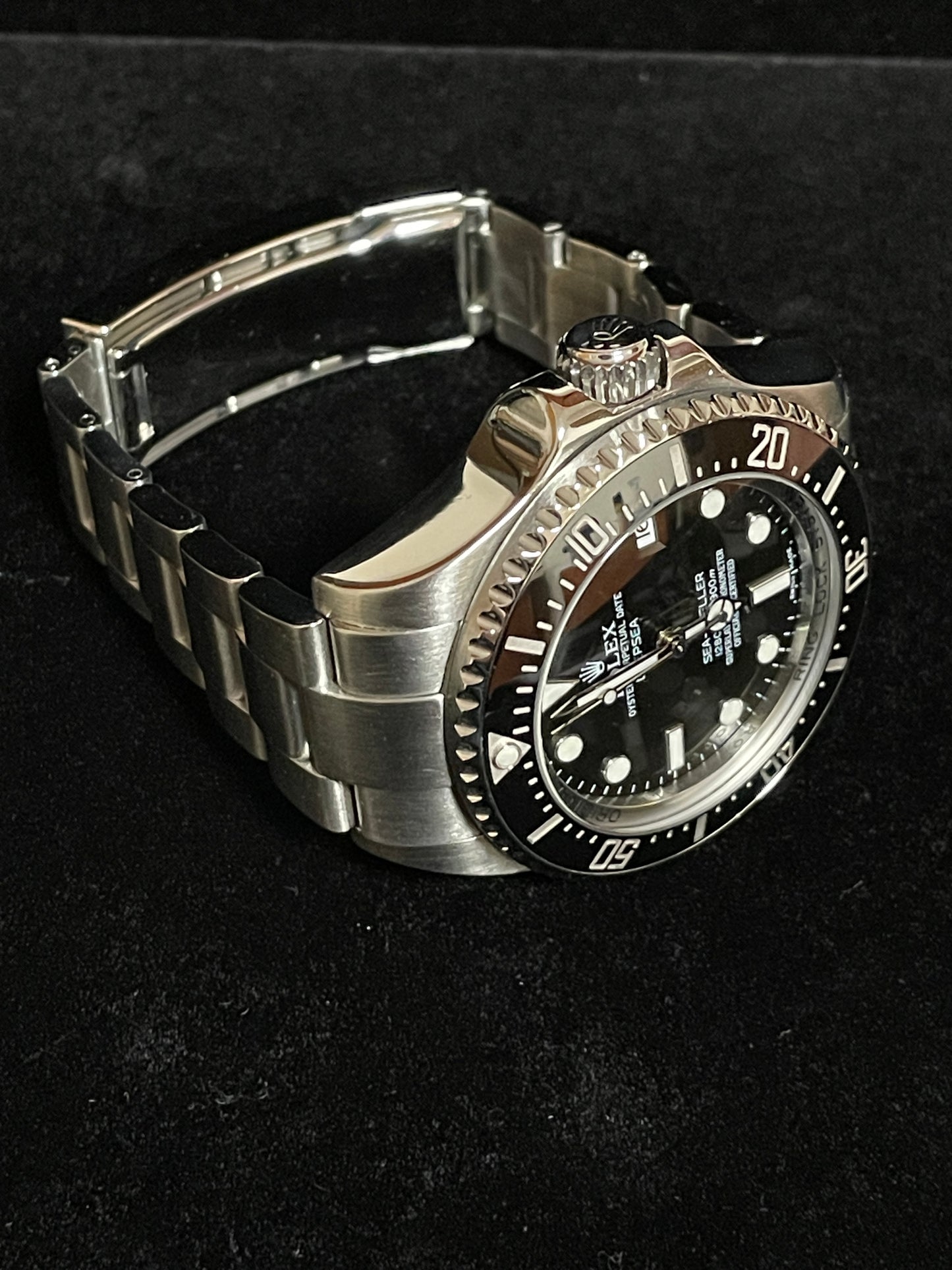 OH 2009 Rolex Deepsea Sea-Dweller 116660 Black Dial SS Oyster No Papers 44mm