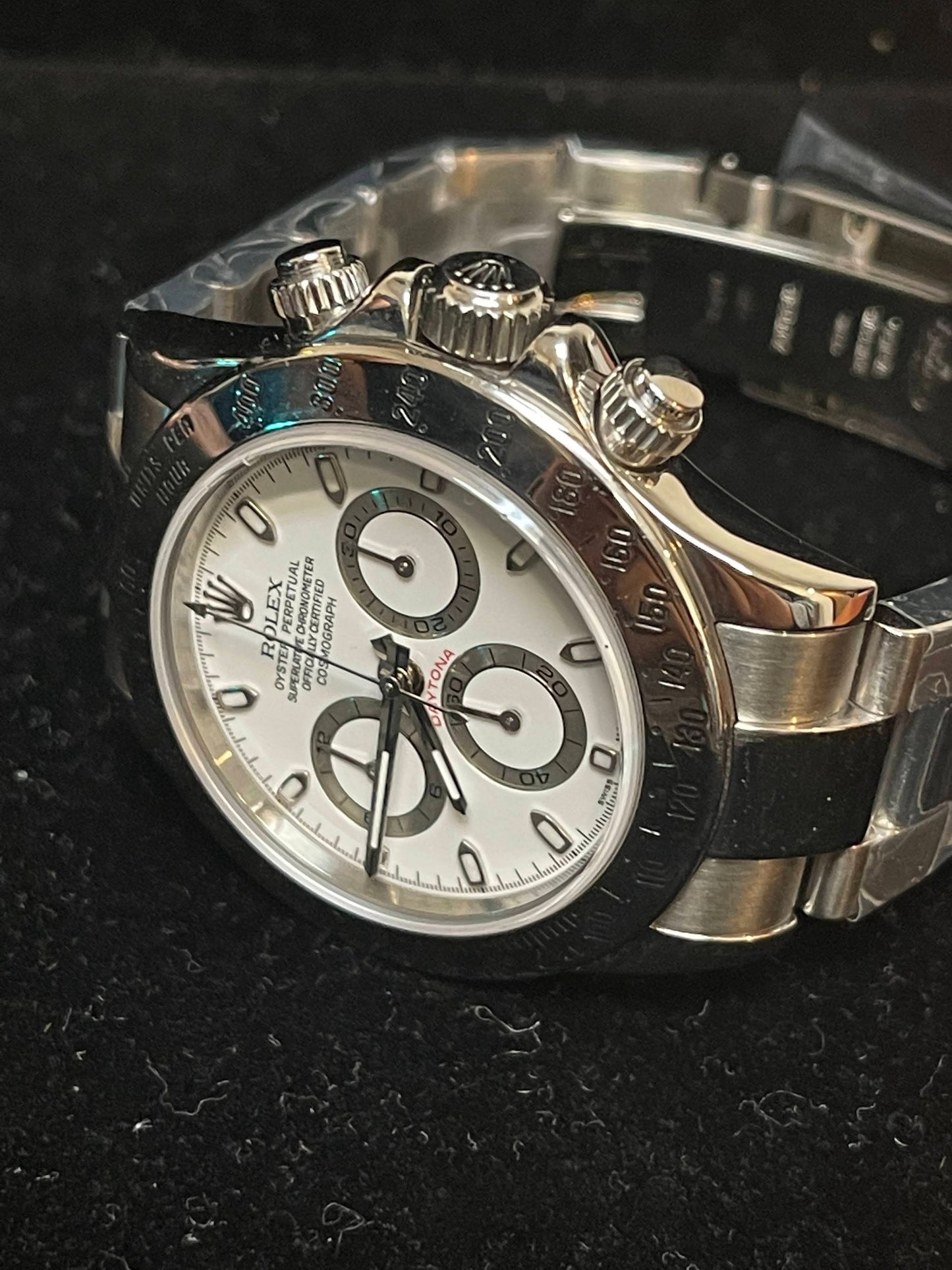 2006 Rolex Daytona 116520 White Dial Oyster Bracelet No Papers 40mm