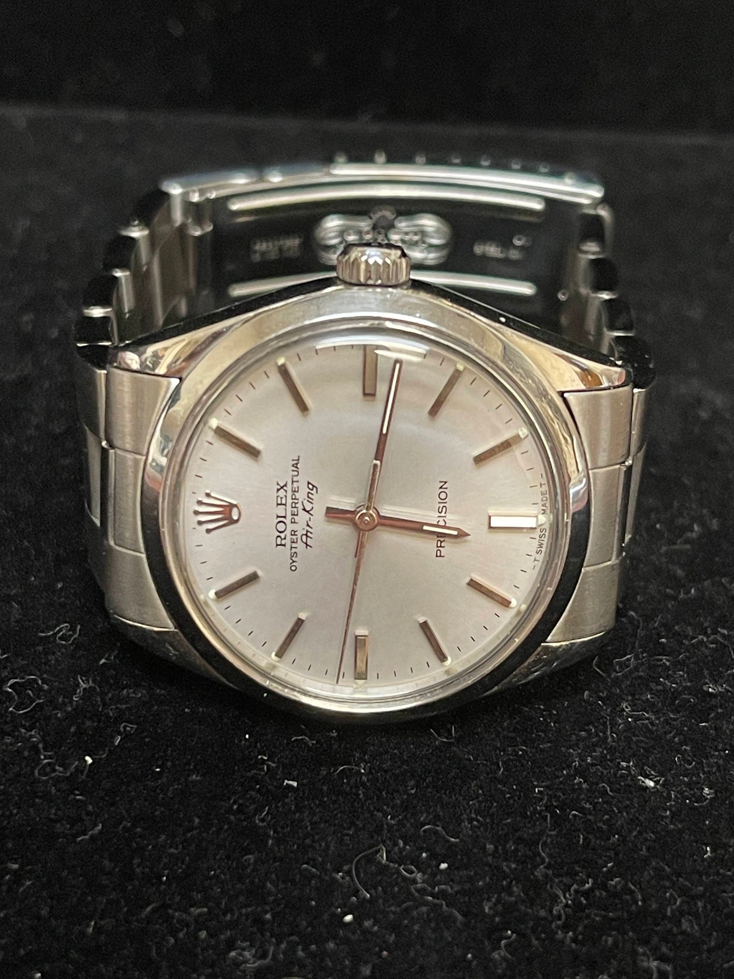 1988 Rolex Air-King 5500 Silver Dial Oyster Bracelet No Papers 34mm