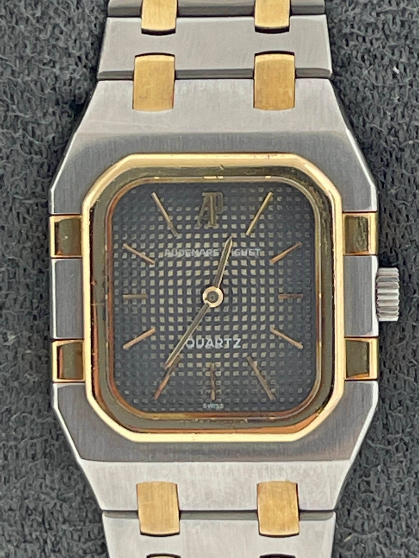 Ladies Audemars Piguet Royal Oak Offshore Gray Dial Two Tone No Papers 24.5mm