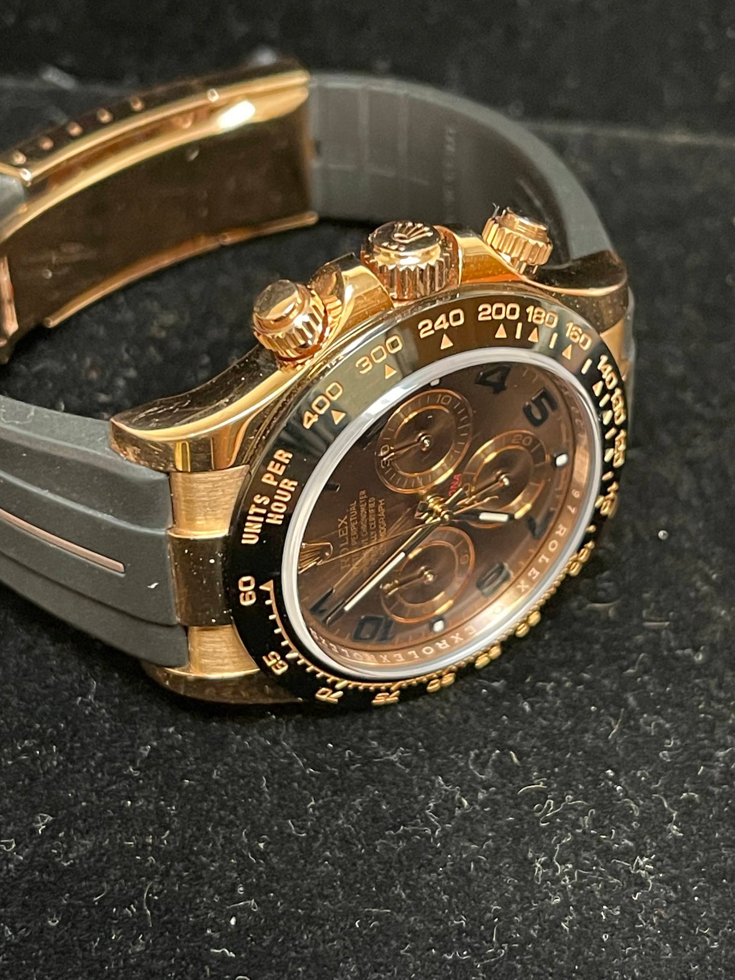 2016 Rolex Daytona 116515 Rose Gold Chocolate Arabic Dial No Papers 40mm