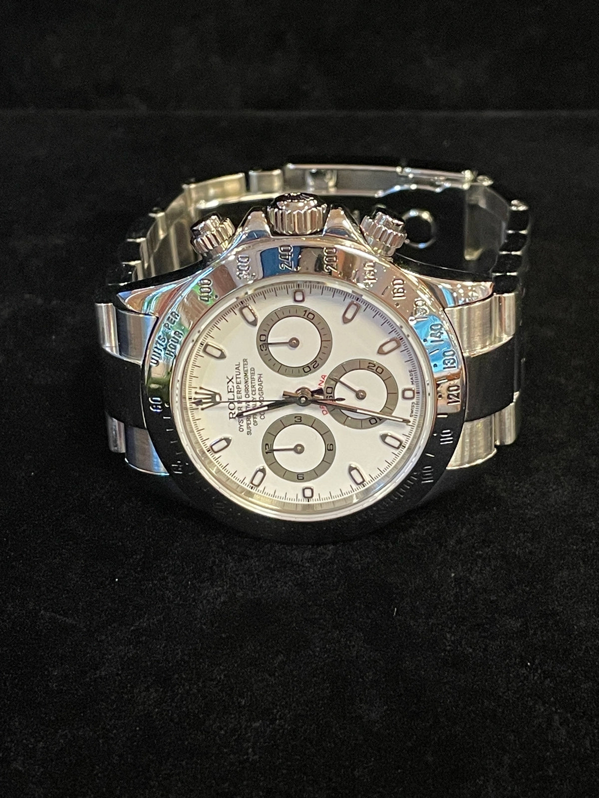 2004 Rolex Daytona 116520 White Dial SS Oyster No Papers 40mm