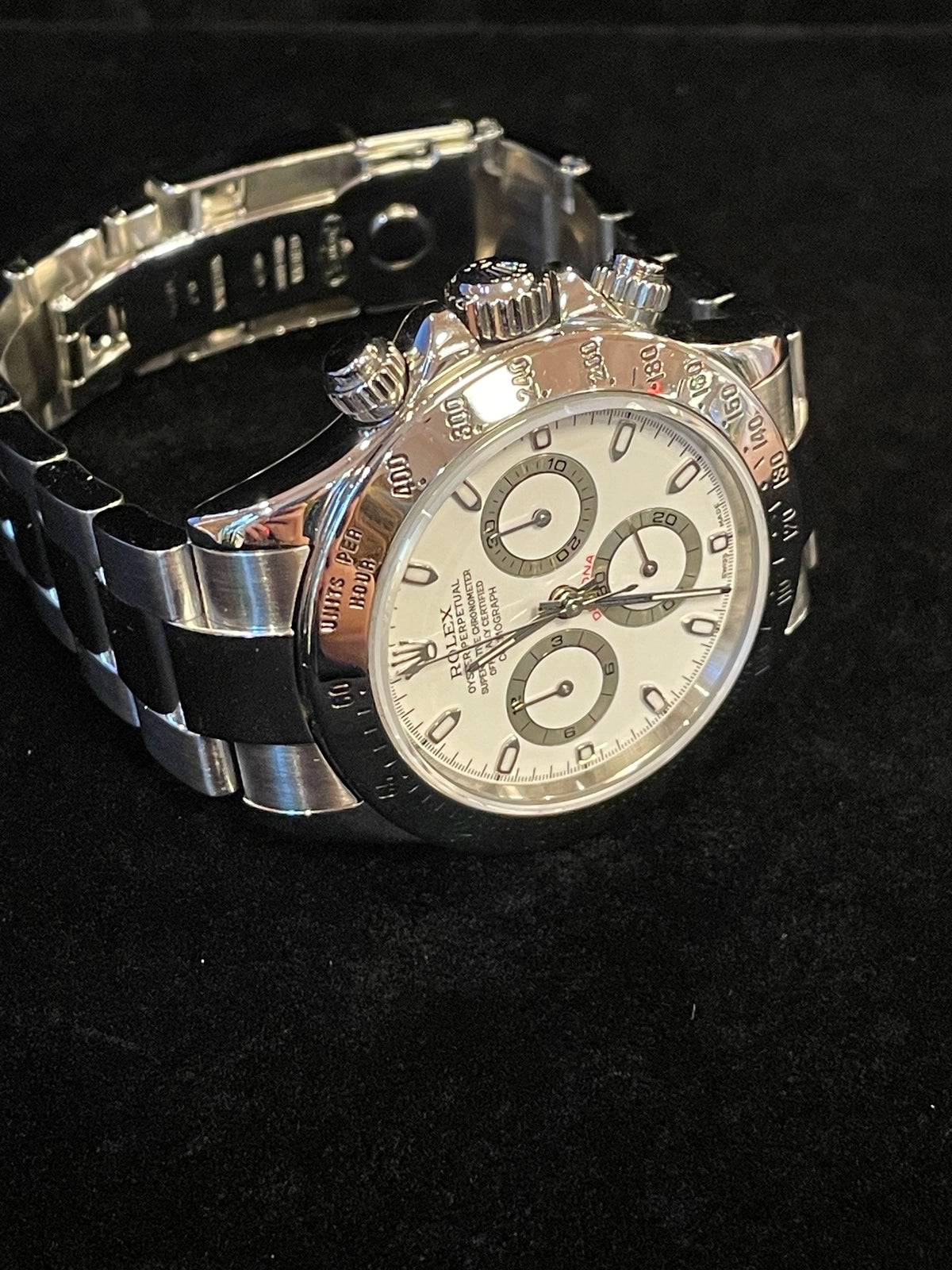 2004 Rolex Daytona 116520 White Dial SS Oyster No Papers 40mm