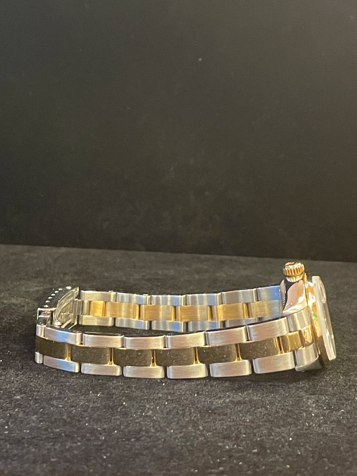 1981 Rolex Ladies Datejust 6917 Blue Arabic Dial TT Oyster No Papers 26mm