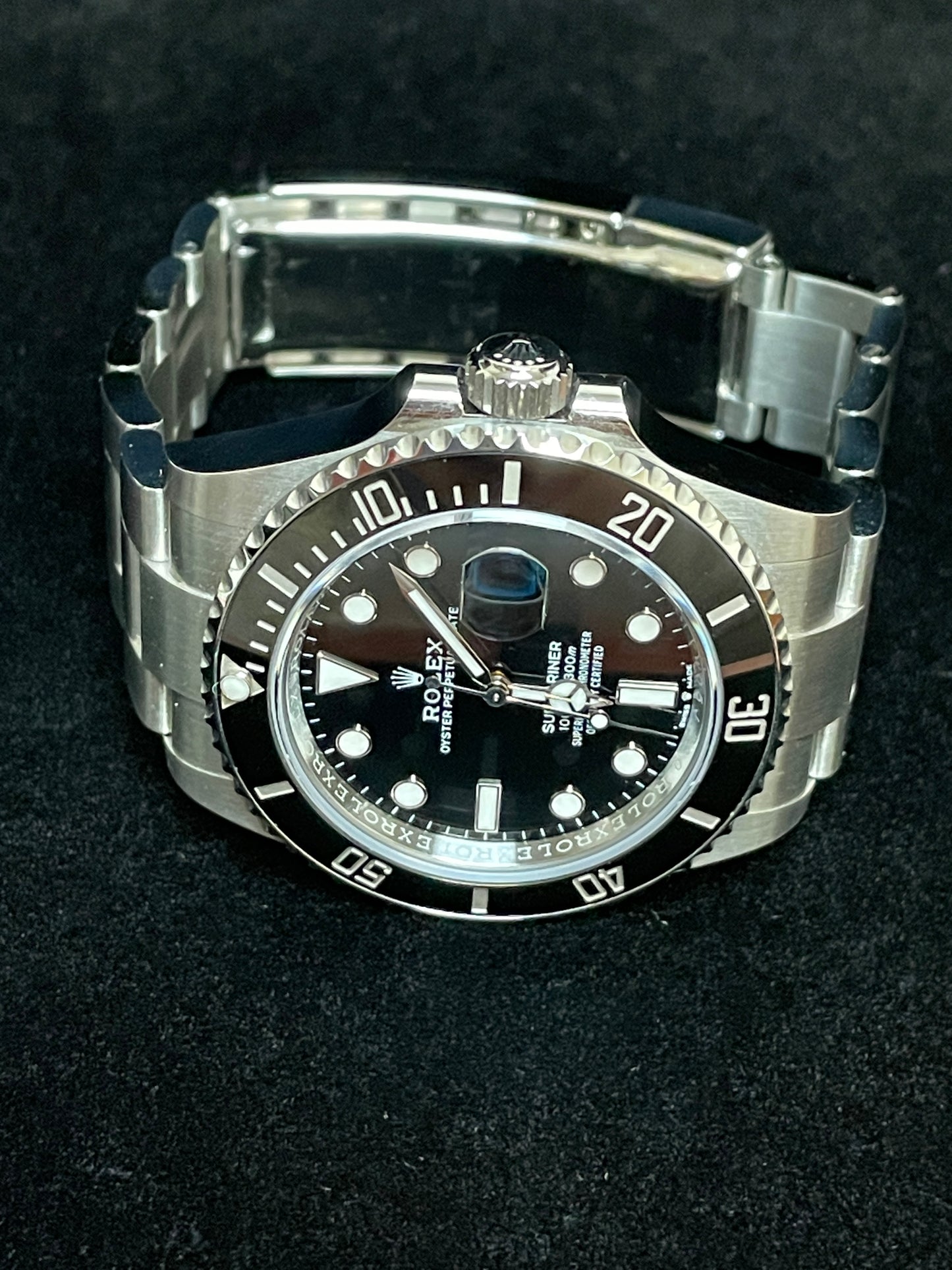 OH 2024 Rolex Submariner Date 126610 Black Dial SS Oyster With Papers 41mm