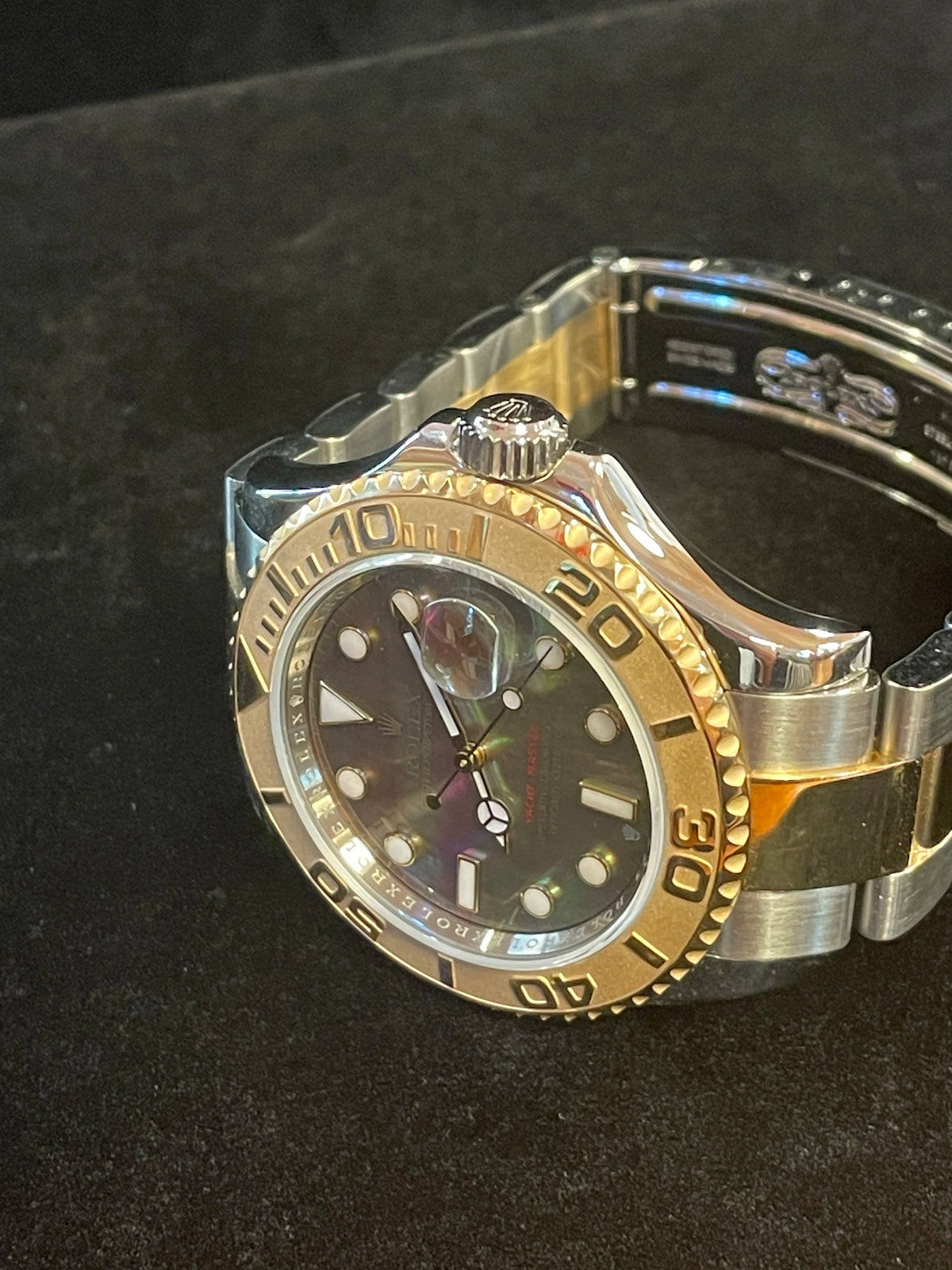 2008 Rolex Yacht-Master 16623 MOP Tahitian Dial TT 18kt Oyster No Papers 40mm