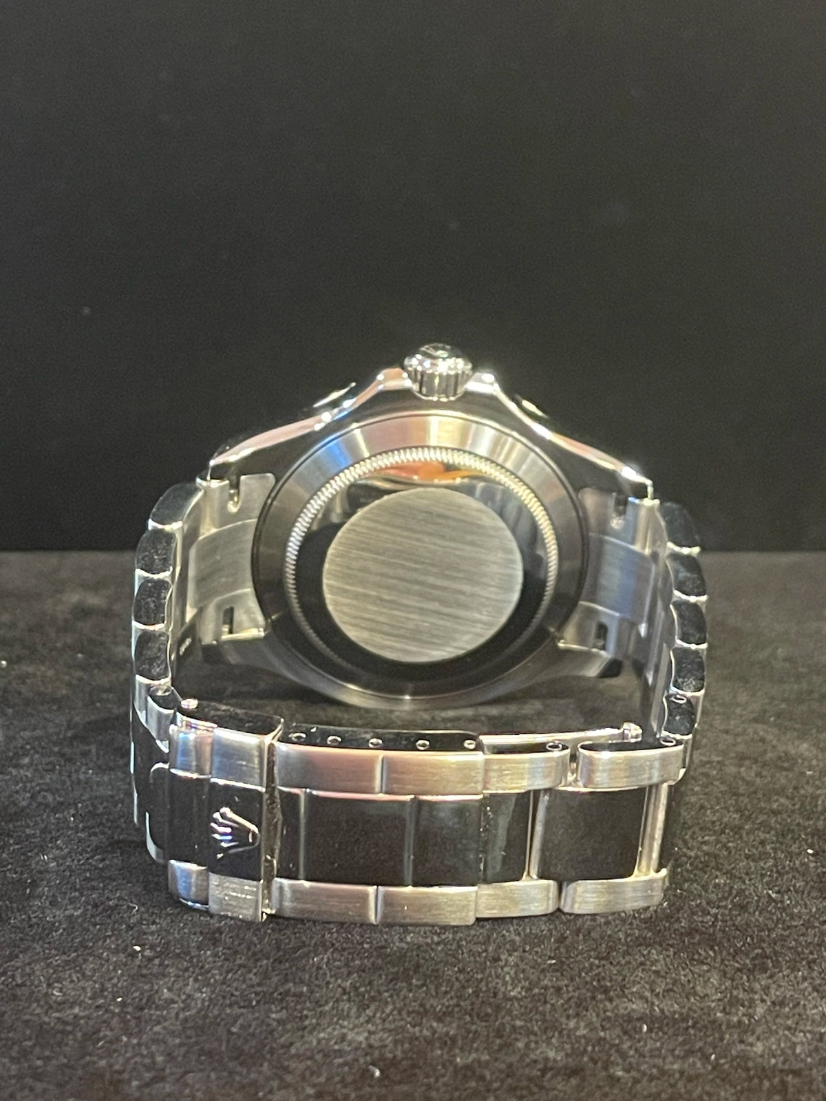 2000 Rolex Yacht-Master 16622 Platinum Dial SS Oyster No Papers 40mm