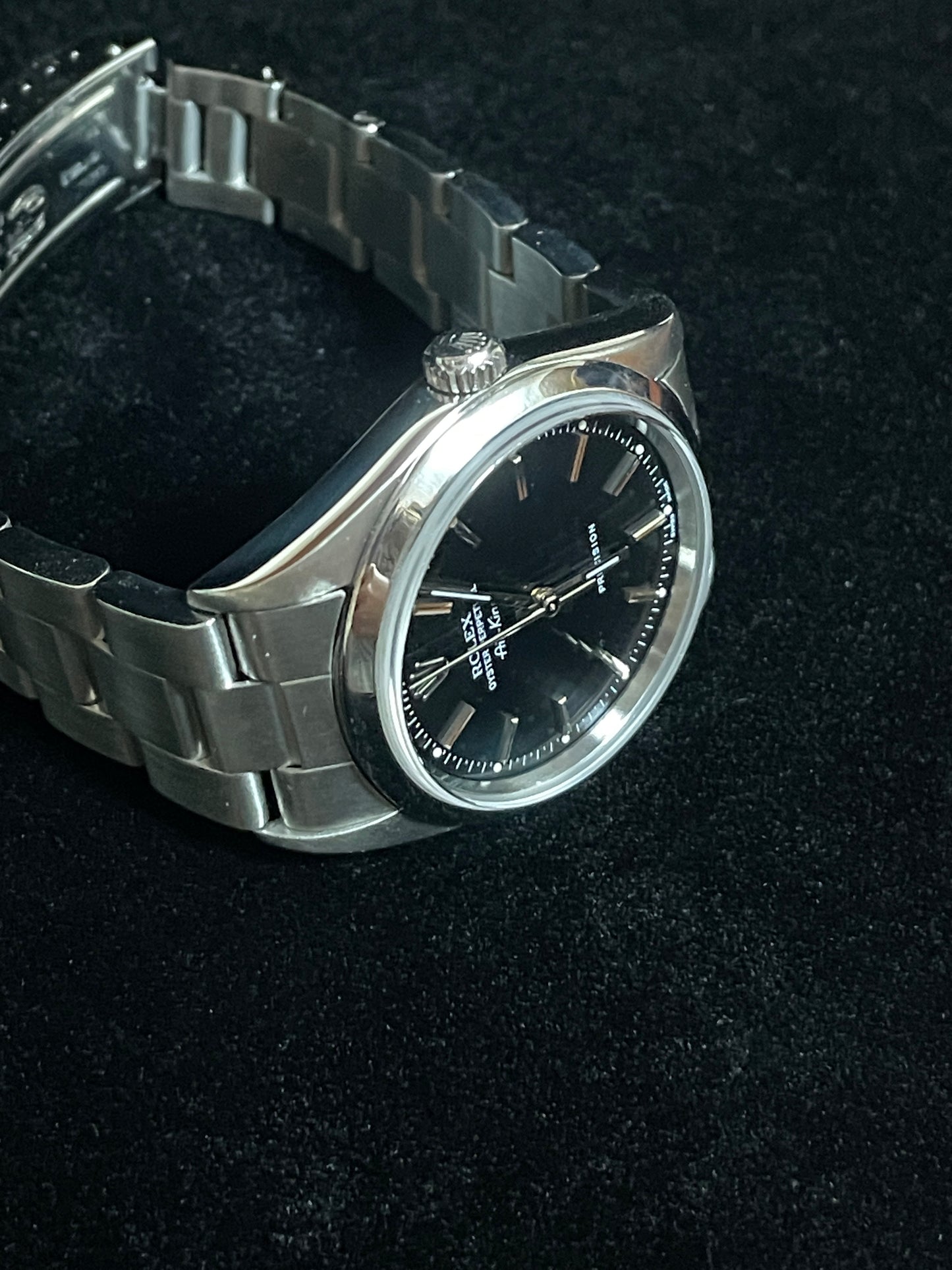 1999 Rolex Air-King 14000 Black Dial SS Oyster No Papers 34mm