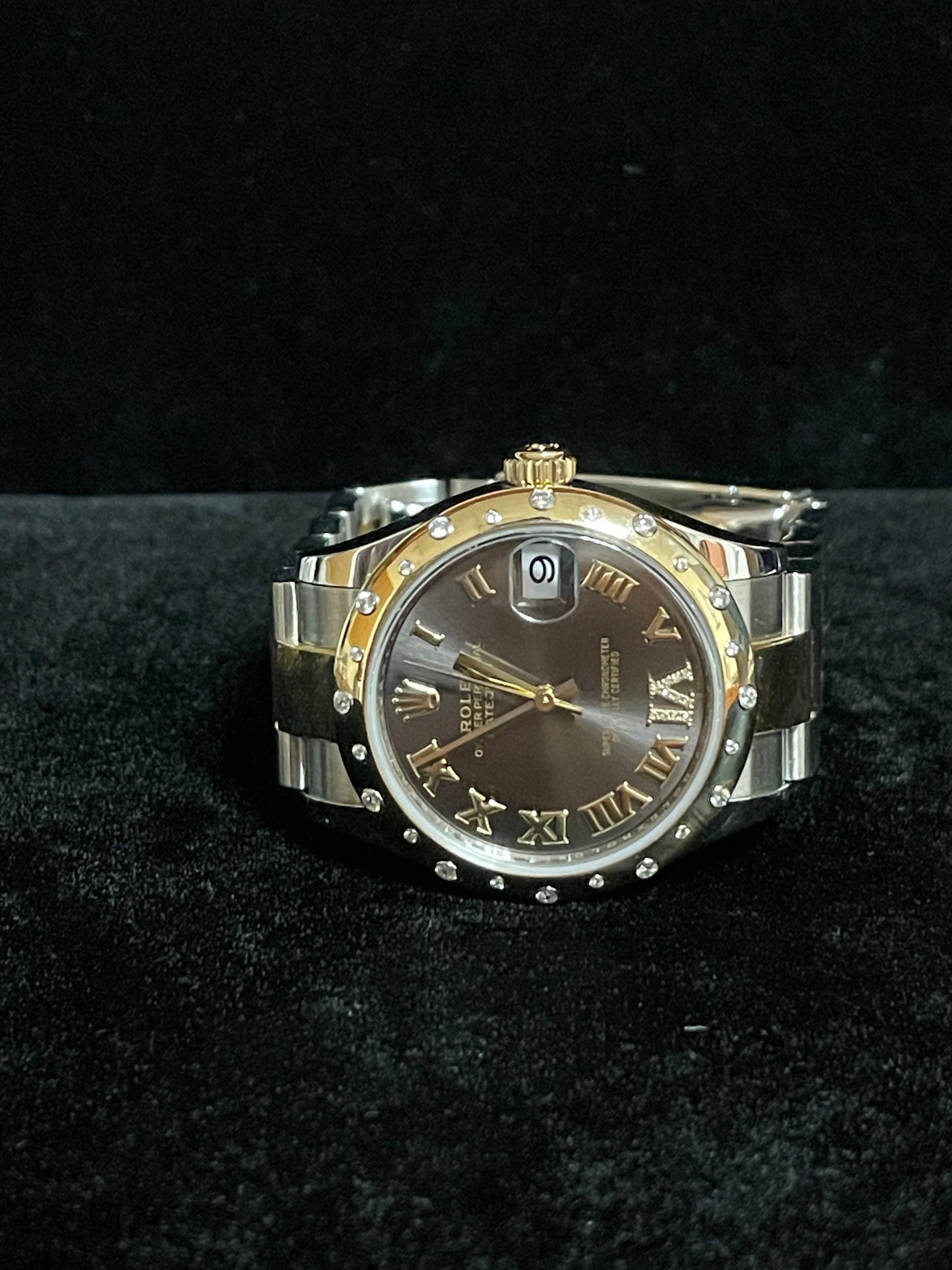 2021 Rolex Datejust 278343RBR Rhodium Diamond Dial + Bezel TT Oyster Papers 31mm