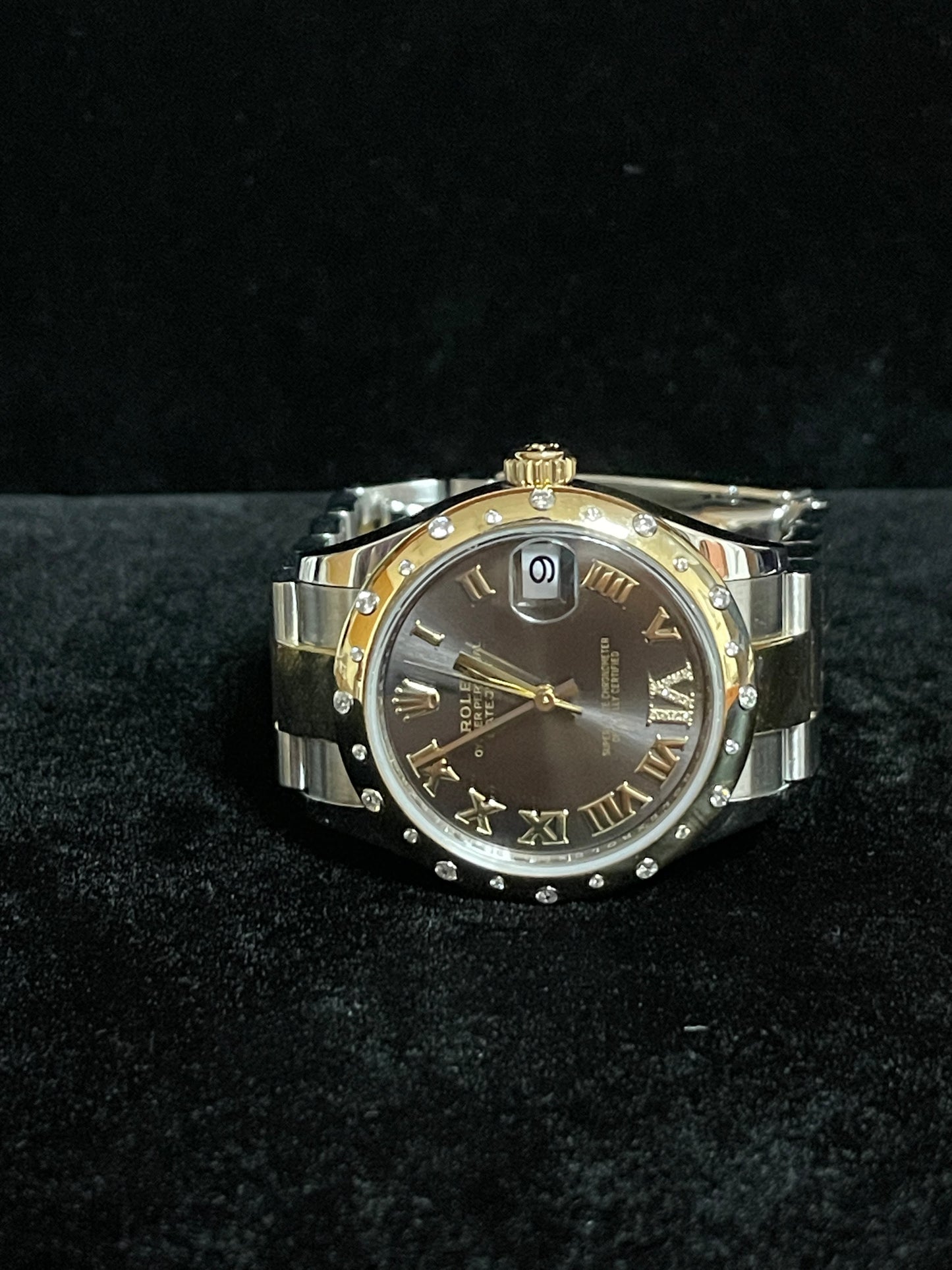 2021 Rolex Datejust 278343RBR Rhodium Diamond Dial + Bezel TT Oyster Papers 31mm
