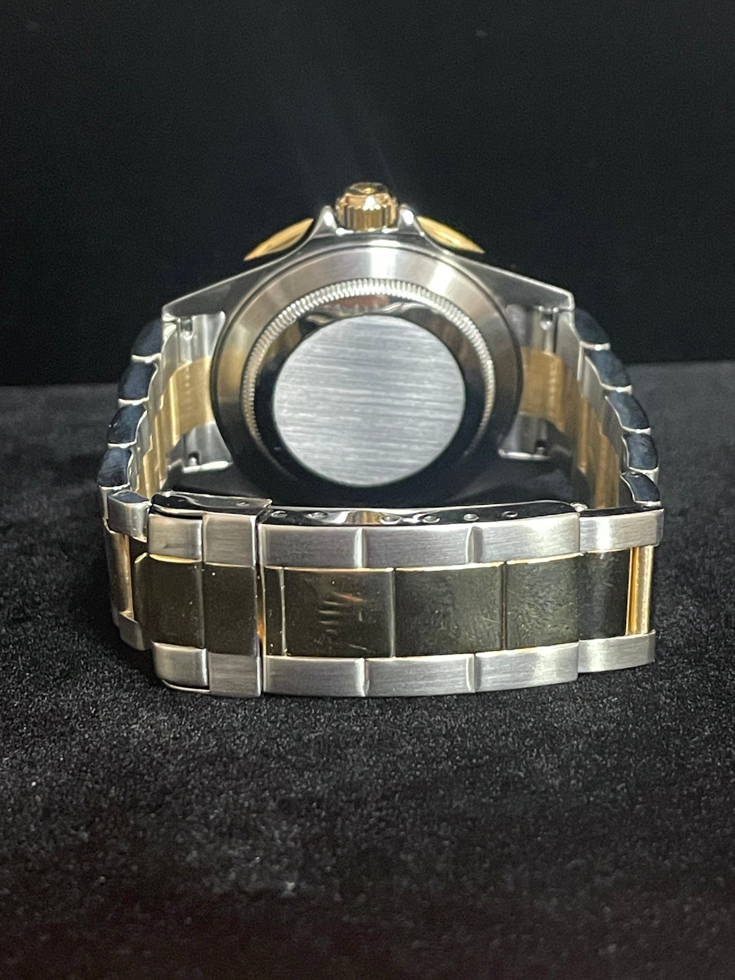 2004 Rolex Submariner 16613 Champagne Serti Diamond TT Oyster With Papers 40mm