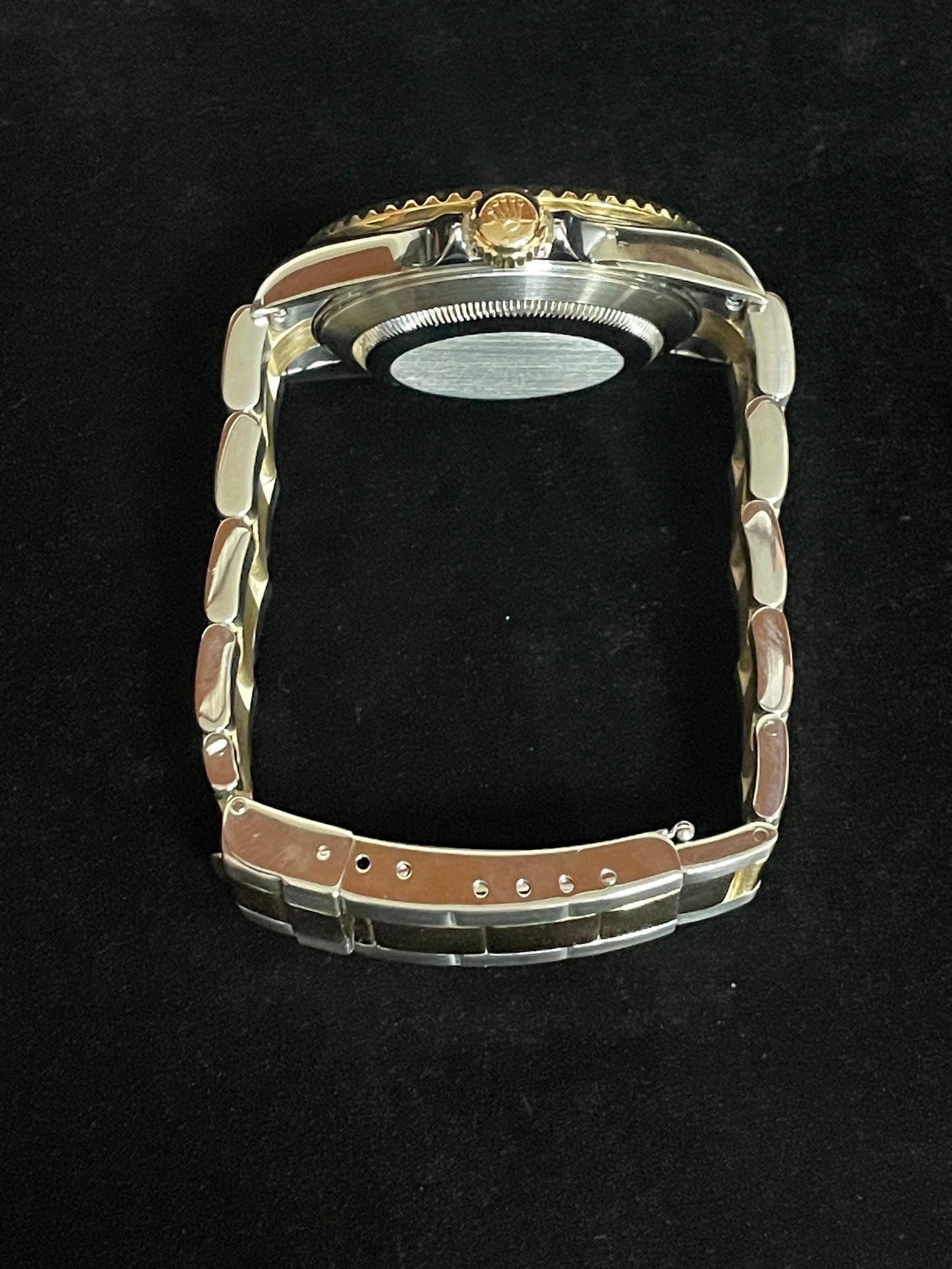 2004 Rolex Submariner 16613 Champagne Serti Diamond TT Oyster With Papers 40mm