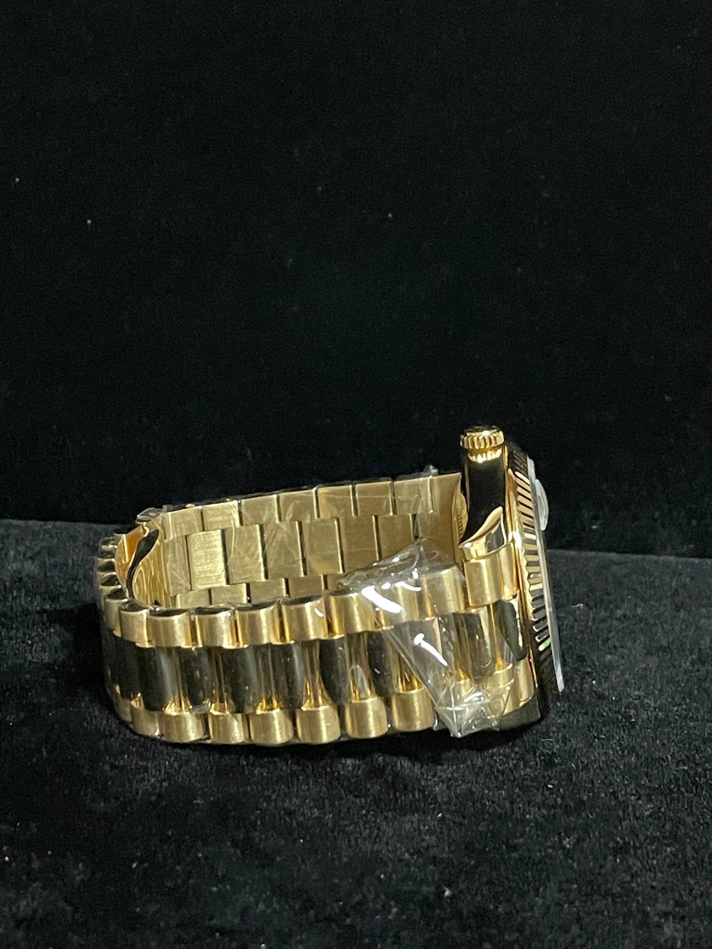 2018 Rolex Day-Date 228238 Champ Baguette Diamond 18kt President With Paper 40mm