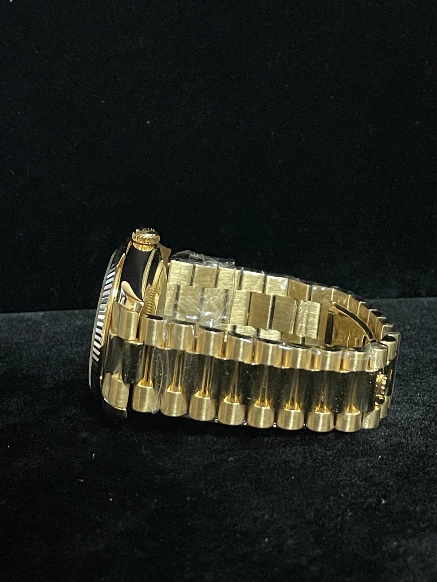 2018 Rolex Day-Date 228238 Champ Baguette Diamond 18kt President With Paper 40mm