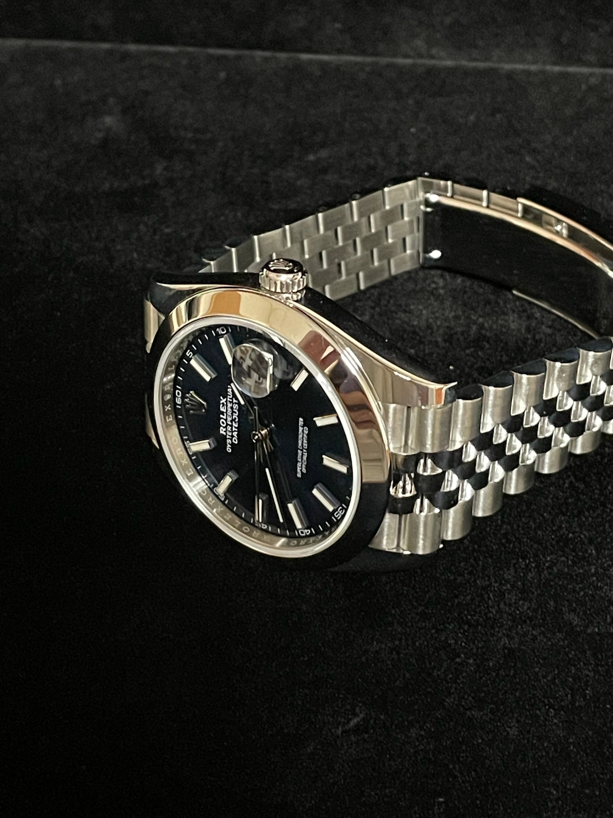 2021 Rolex Datejust 126300 Blue Dial SS Jubilee With Papers 41mm