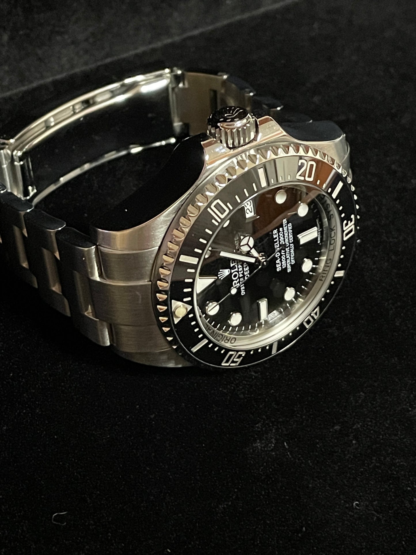 2012 Rolex Deepsea Sea-Dweller 116660 Black Dial SS Oyster With Papers 44mm