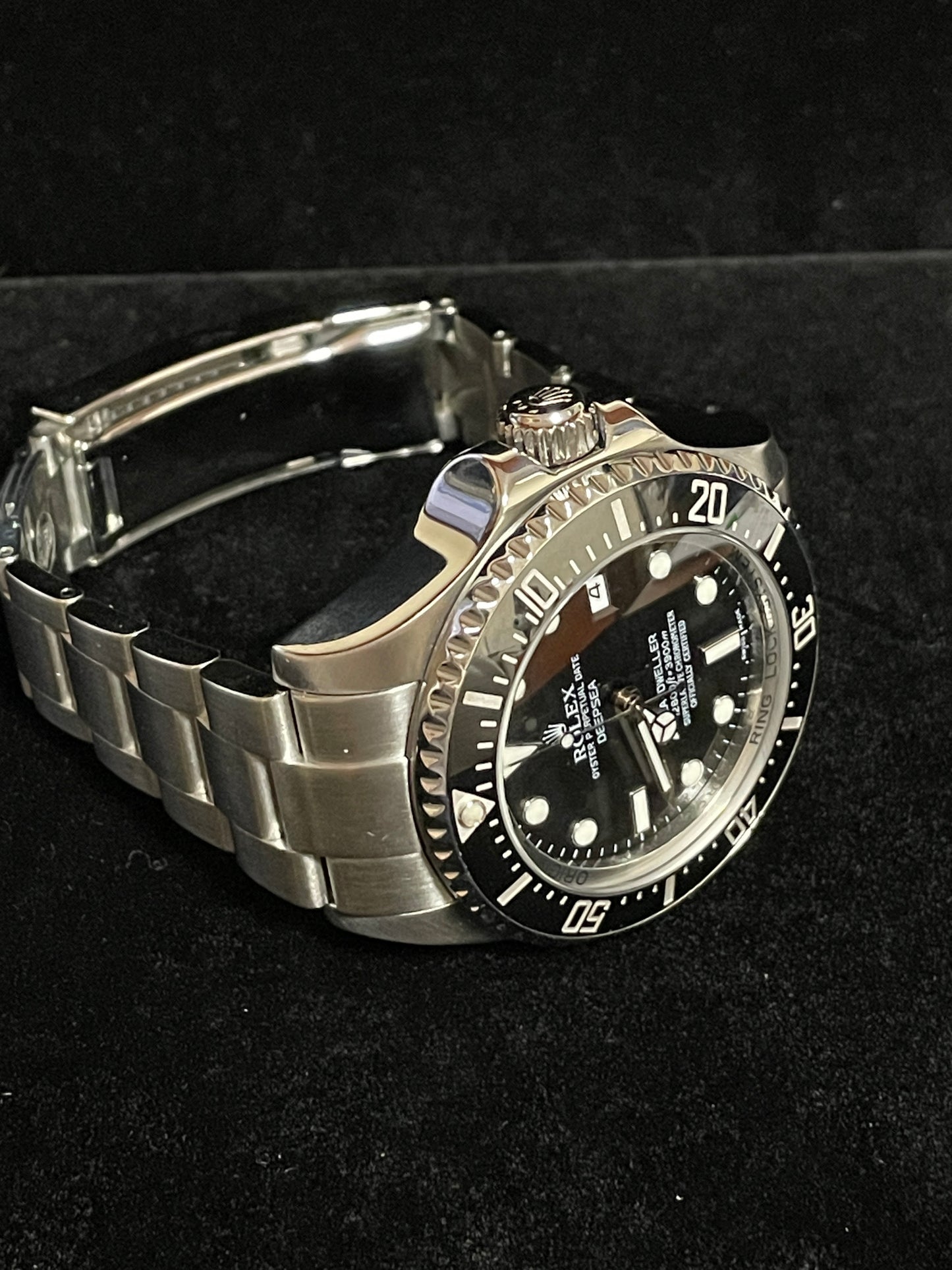 2009 Rolex Deepsea Sea-Dweller 116660 Black Dial SS Oyster No Papers 43mm