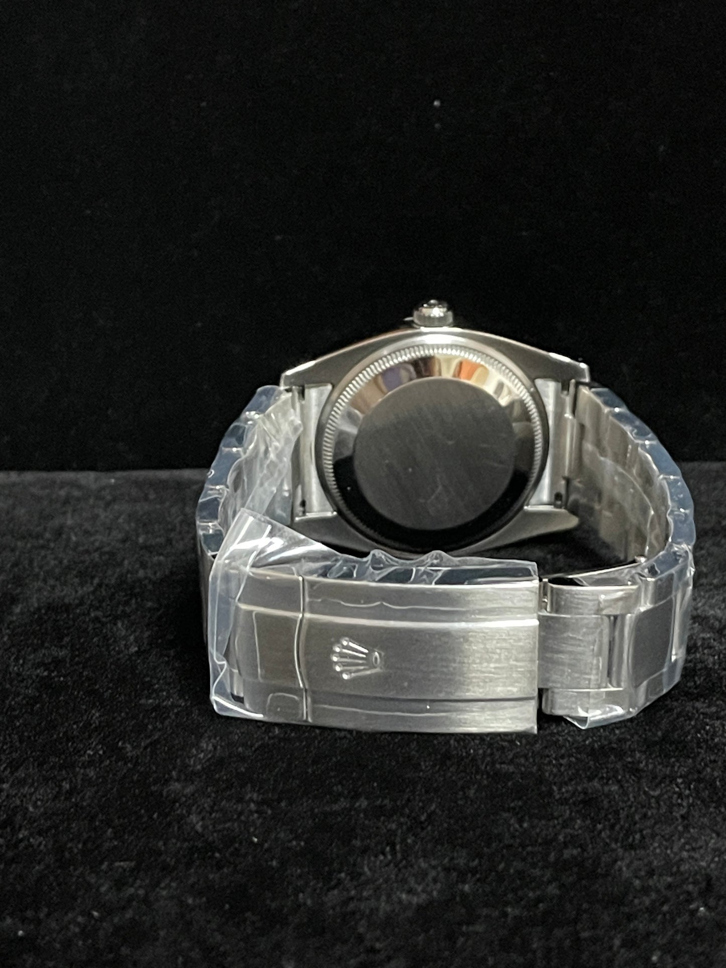2014 Rolex Oyster Perpetual 114200 White Arabic Dial SS Oyster No Papers 34mm