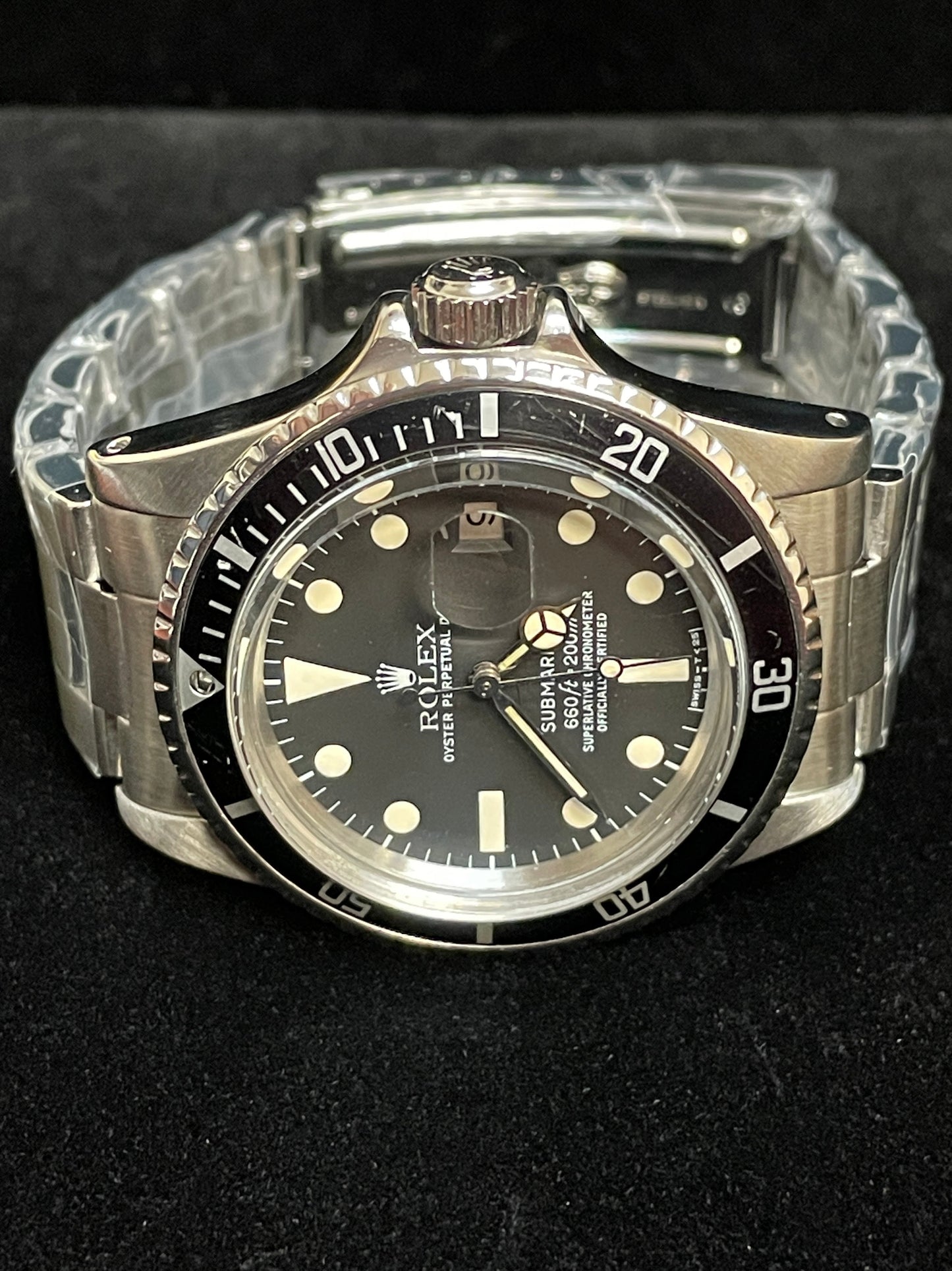 1978 Rolex Submariner 1680 Black Matte Dial SS Oyster No Papers 40mm