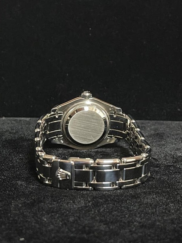 1999 Rolex Datejust 80319 White Roman Dial 18kt Pearlmaster WG No Papers 29mm
