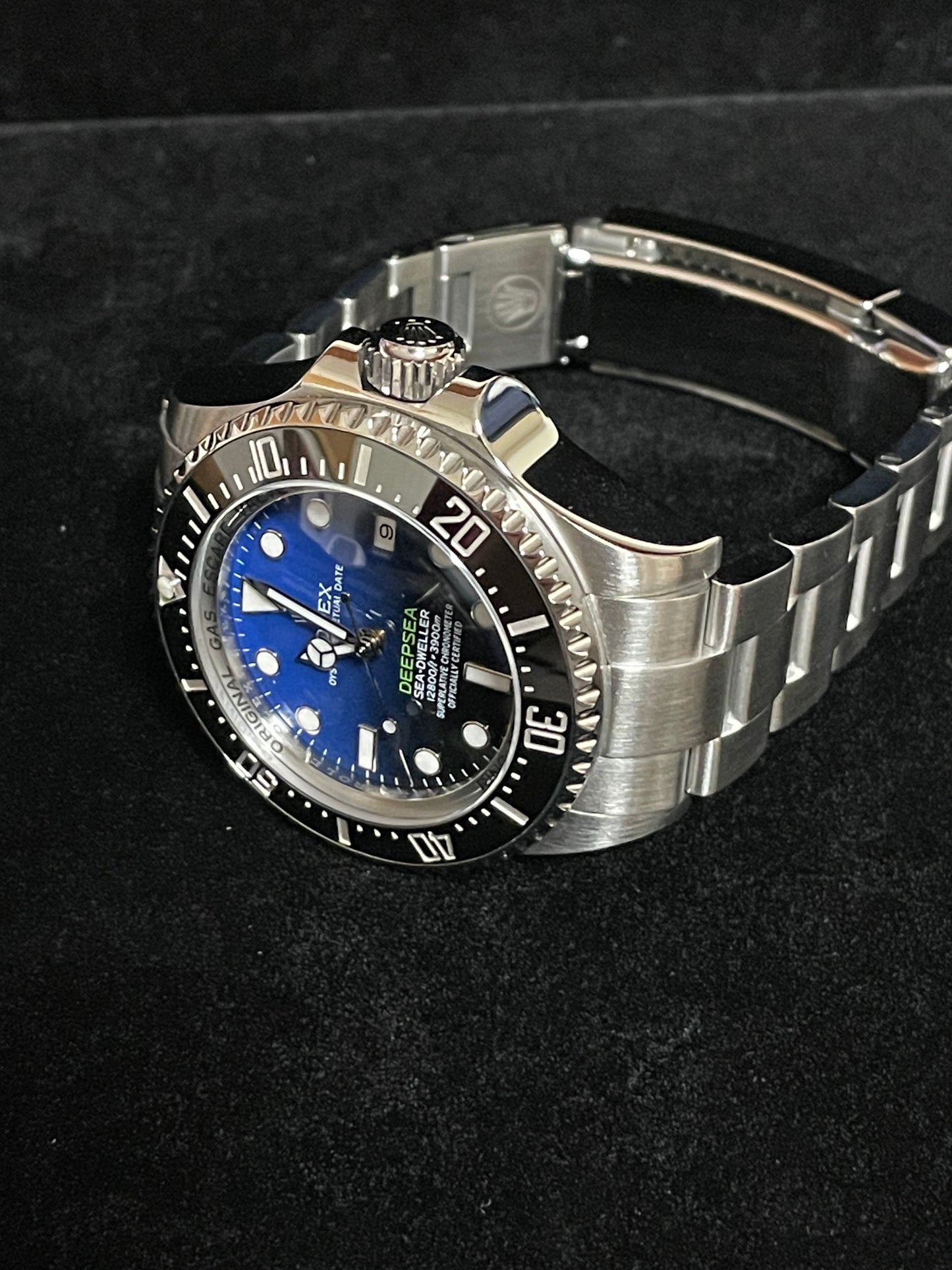 2016 Rolex Deepsea Sea-Dweller 116660 James Cameron Black Blue Dial SS 43mm