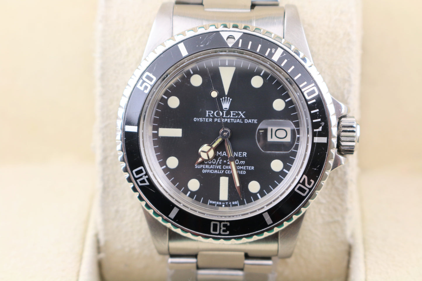 1978 Rolex Submariner 1680 Black Matte Dial SS Oyster No Papers 40mm