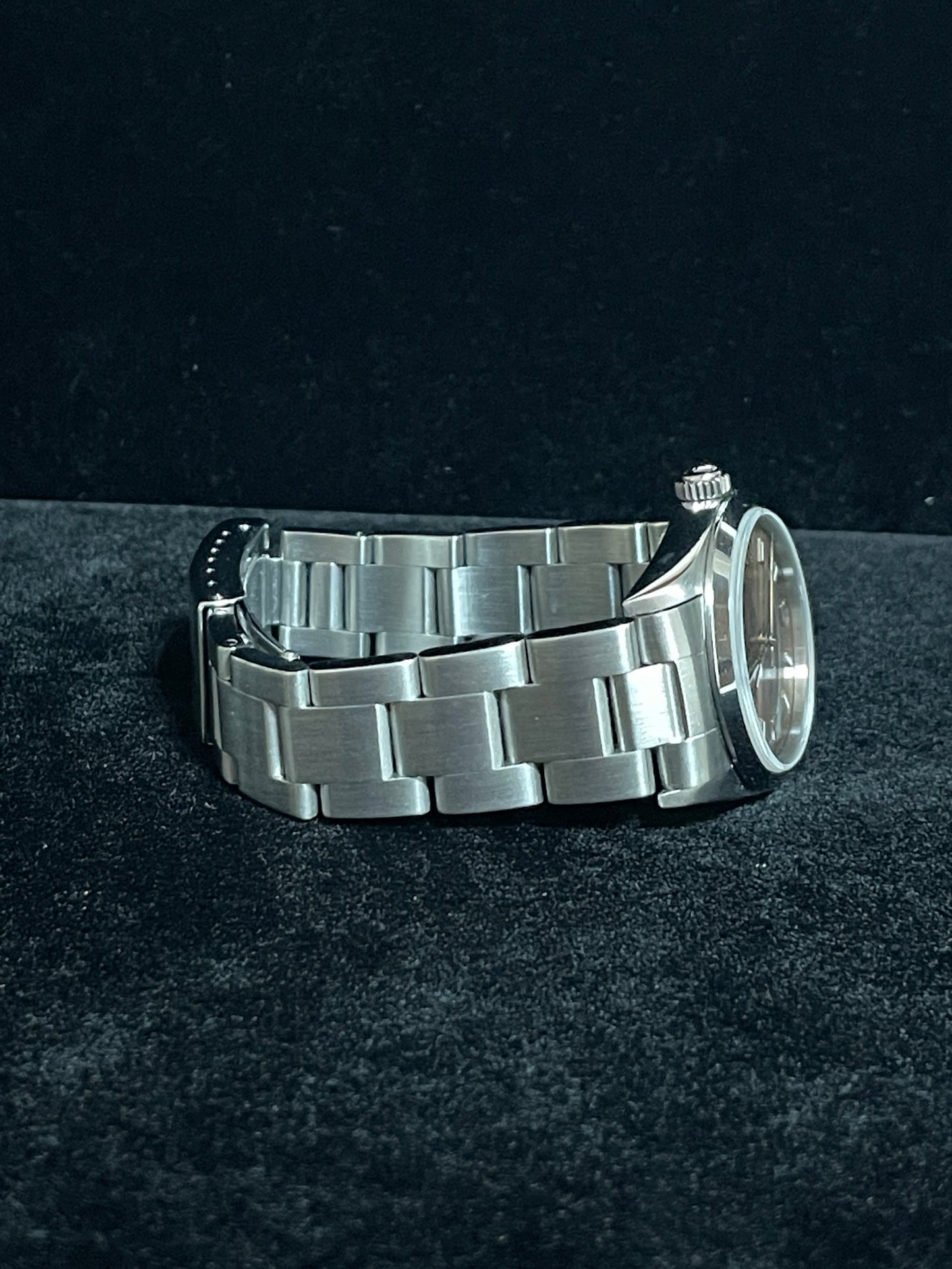 2002 Rolex Ladies Oyster Perpetual 77080 Pink Dial SS Oyster No Papers 31mm