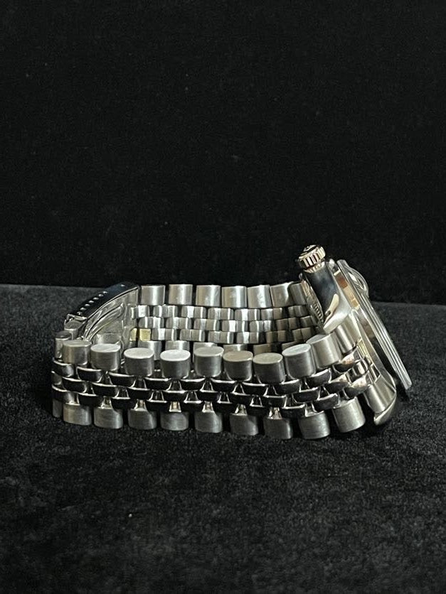 1976 Rolex Date 1501 Silver Dial SS USA Jubilee Trim Bracelet No Papers 34mm