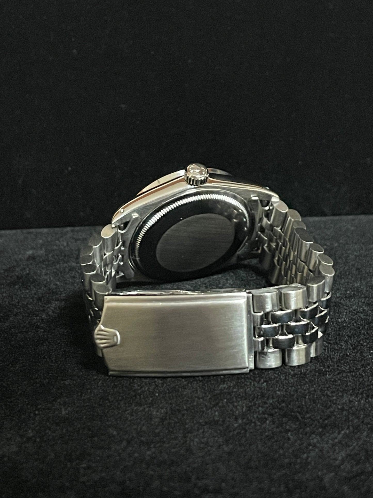 1976 Rolex Date 1501 Silver Dial SS USA Jubilee Trim Bracelet No Papers 34mm