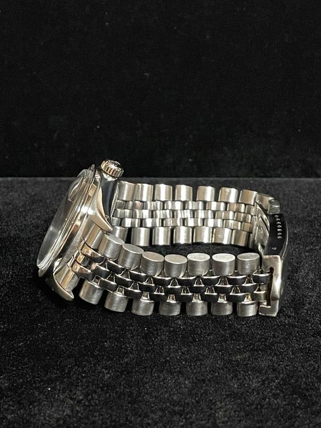 1976 Rolex Date 1501 Silver Dial SS USA Jubilee Trim Bracelet No Papers 34mm