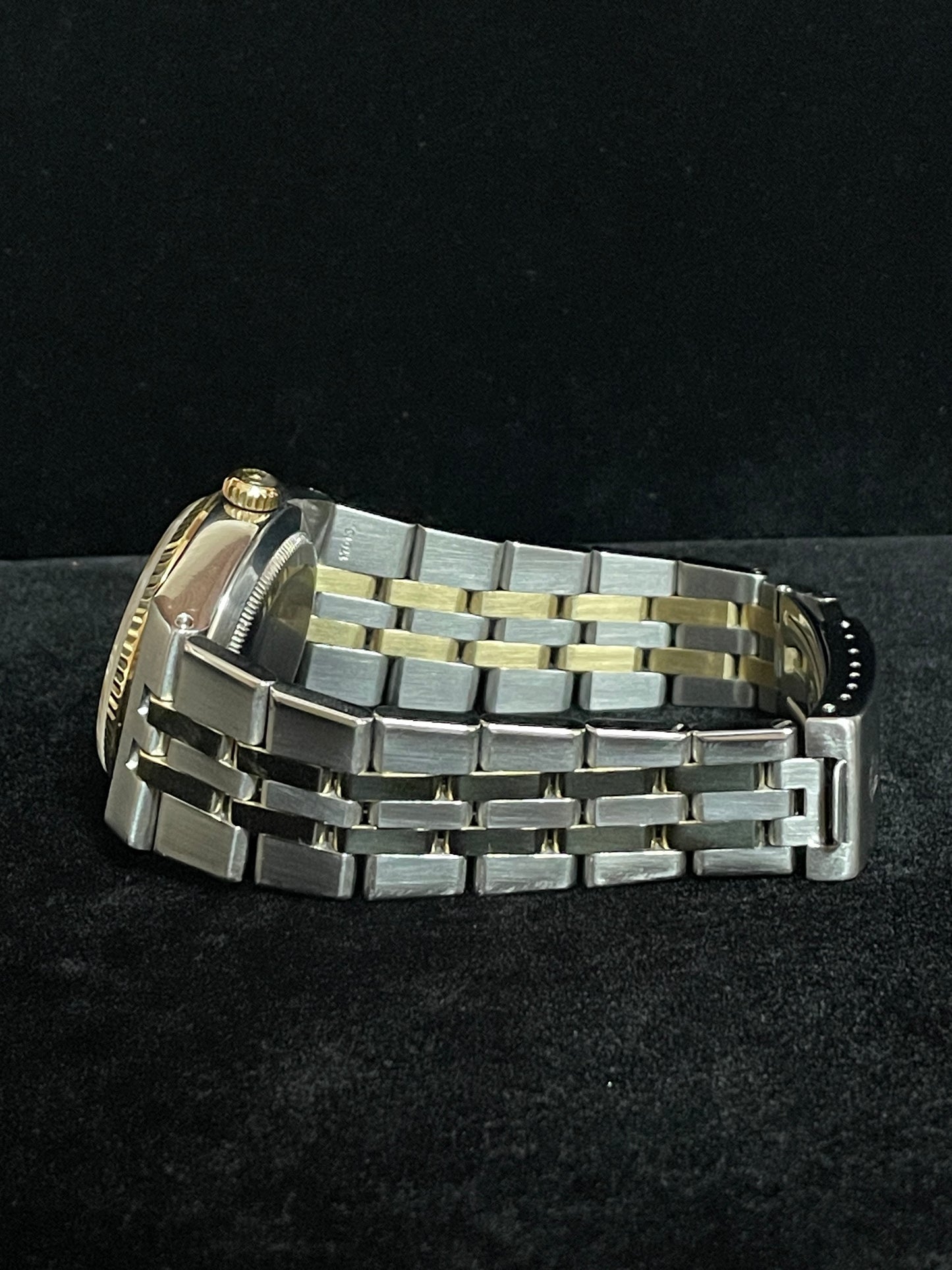 1981 Rolex Datejust 17013 Champagne Dial TT 18kt Oysterquartz No Papers 36mm