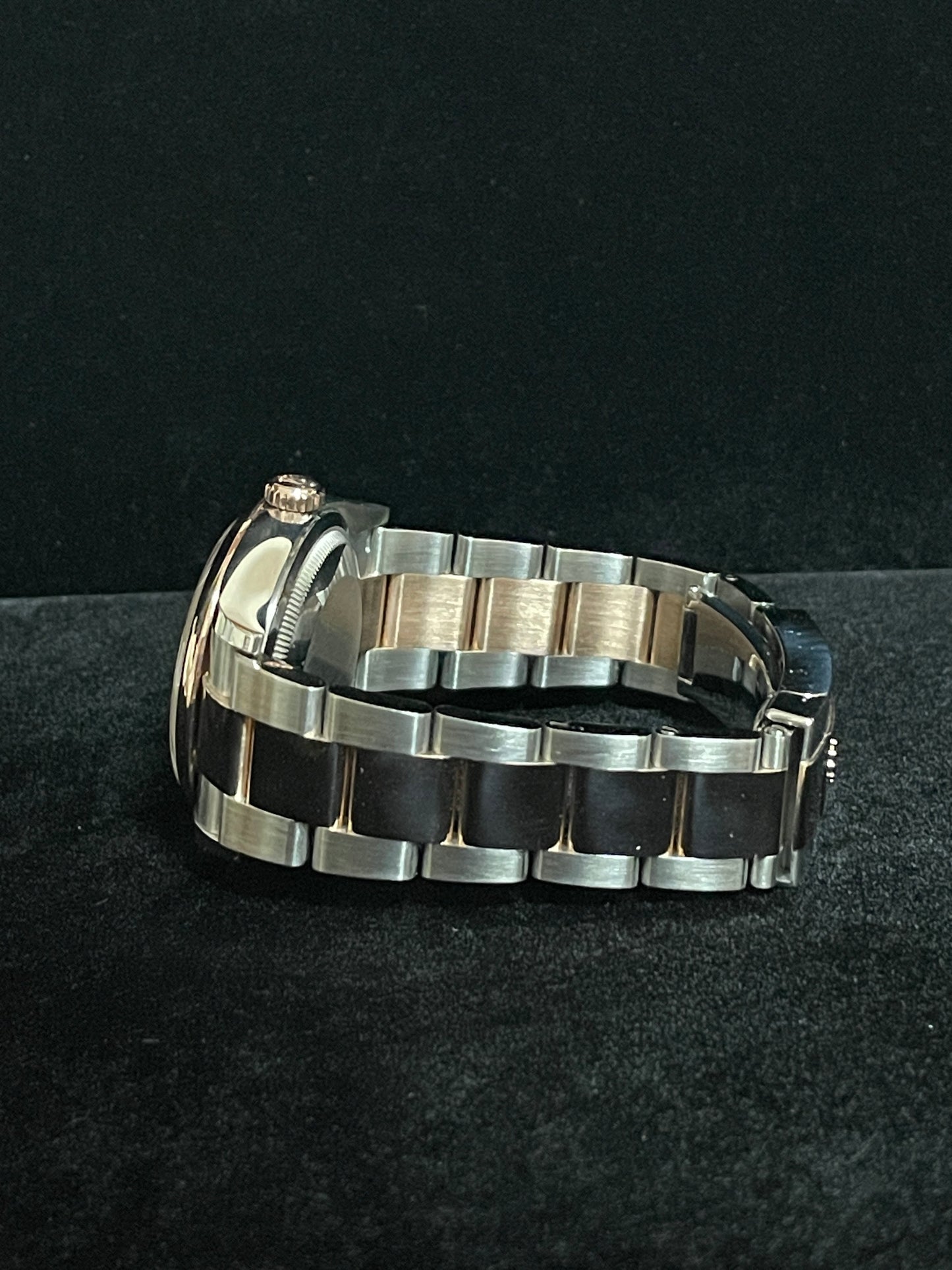 2019 Rolex Datejust 126201 White Dial TT 18kt Oyster Rose With Papers 36mm