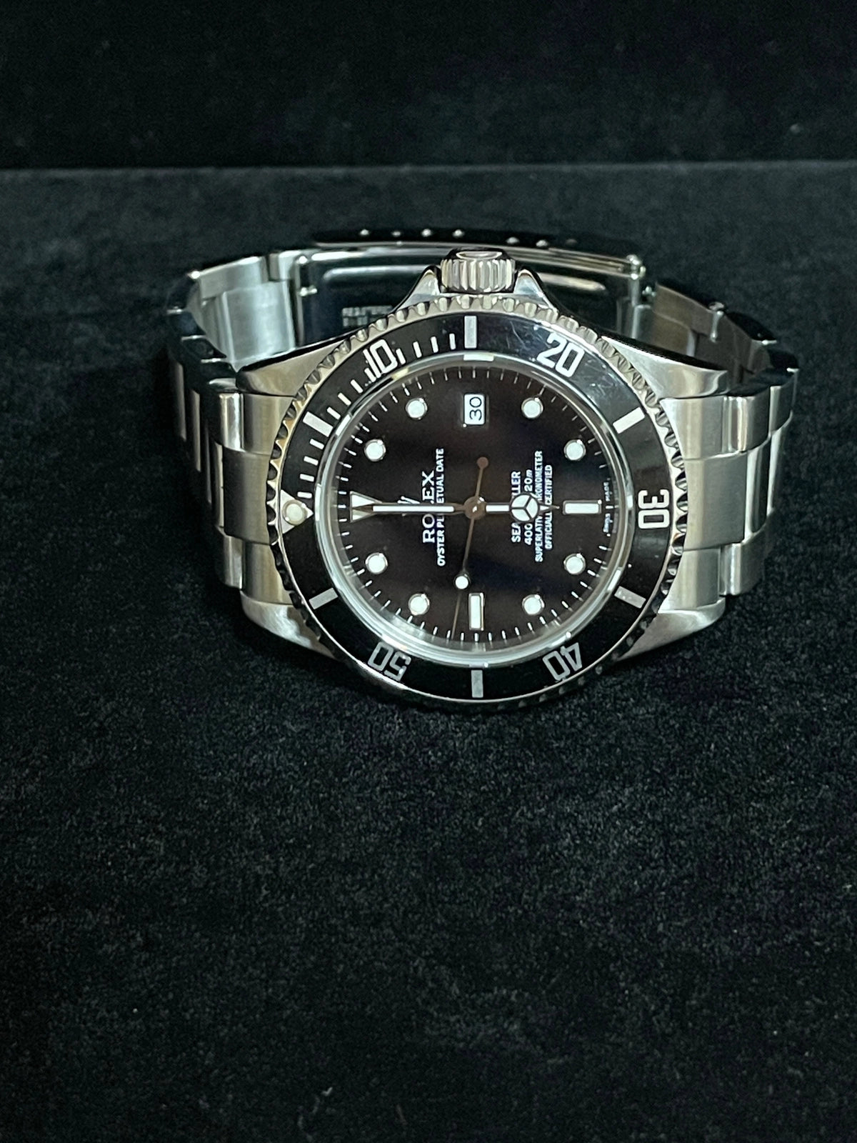 2006 Rolex Sea-Dweller 16600 Black Dial SS Oyster No Papers 40mm