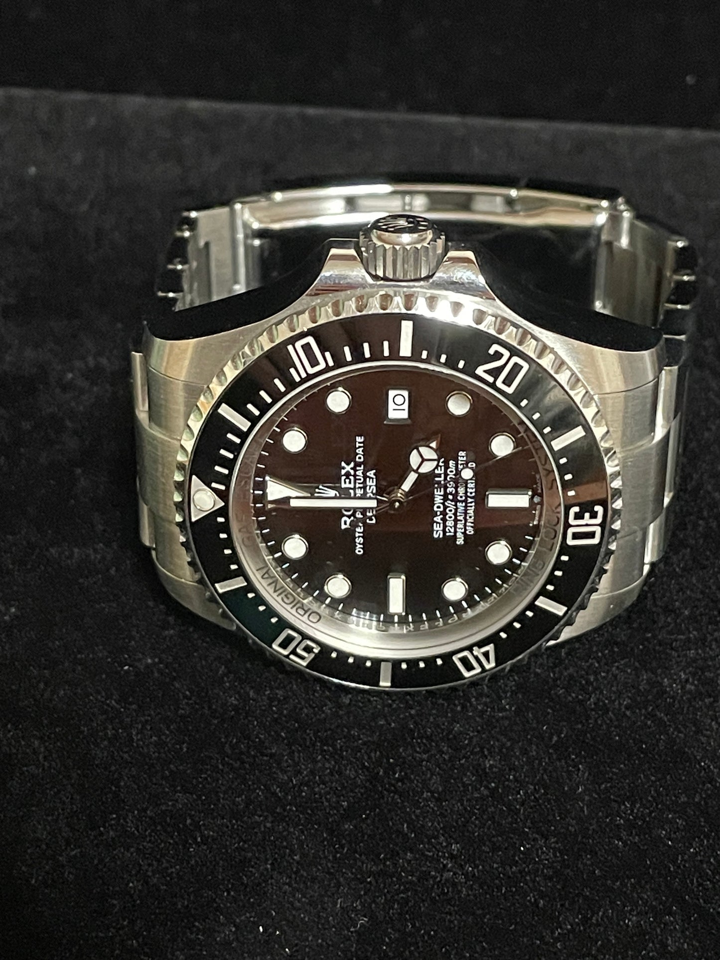 2018 Rolex Deepsea Sea-Dweller 126660 Black Dial SS Oyster With Papers 44mm
