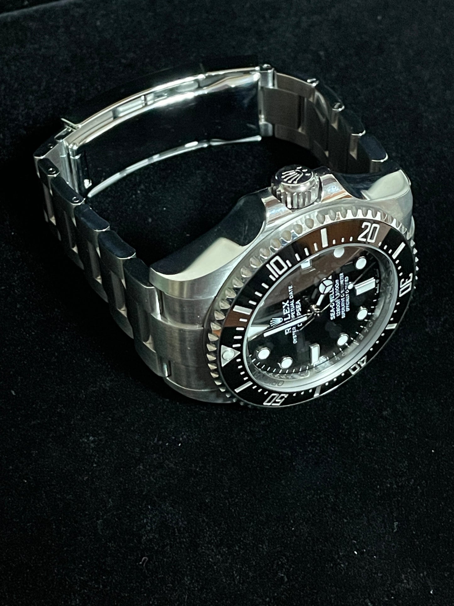 2018 Rolex Deepsea Sea-Dweller 126660 Black Dial SS Oyster With Papers 44mm