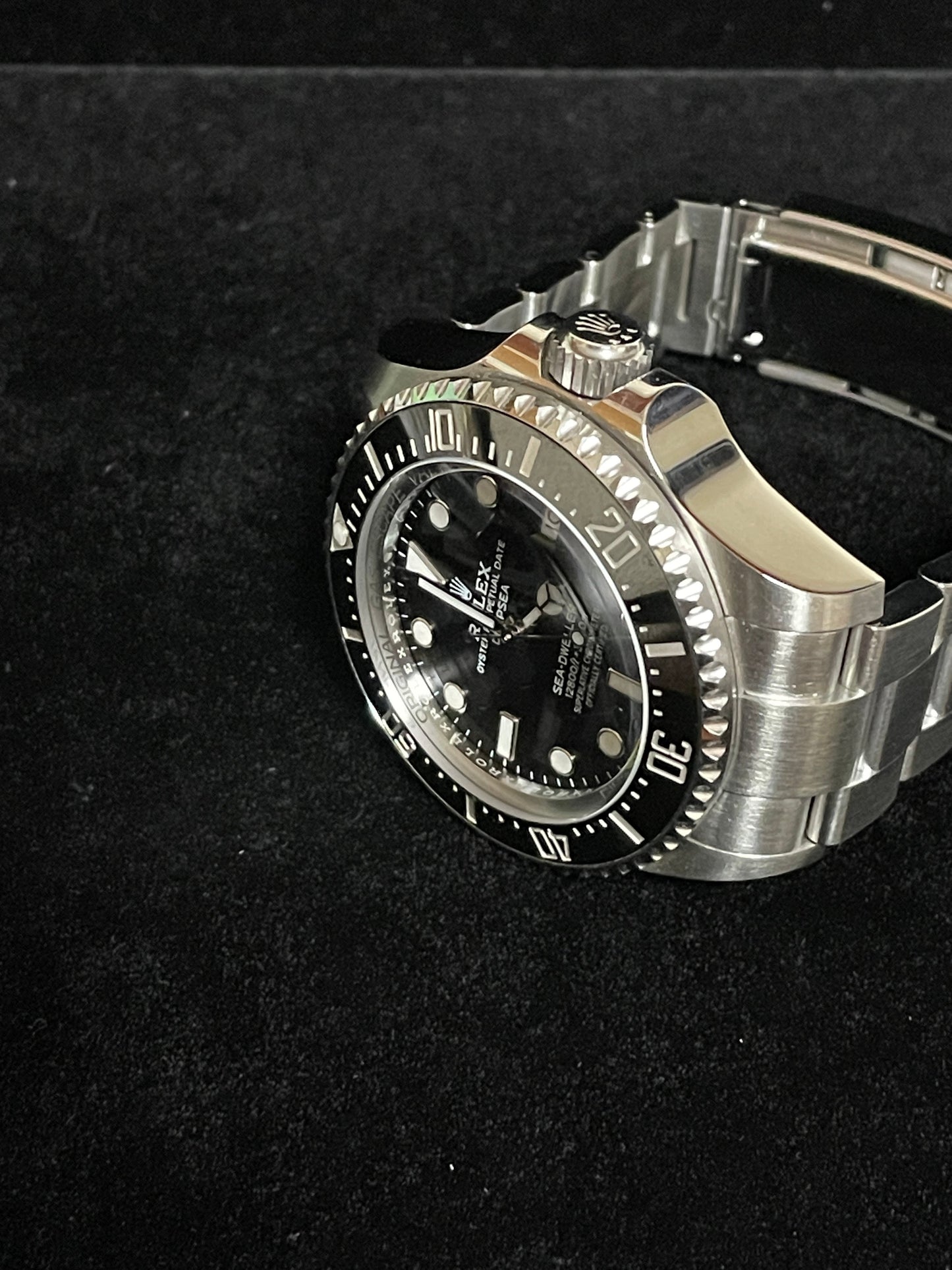 2018 Rolex Deepsea Sea-Dweller 126660 Black Dial SS Oyster With Papers 44mm