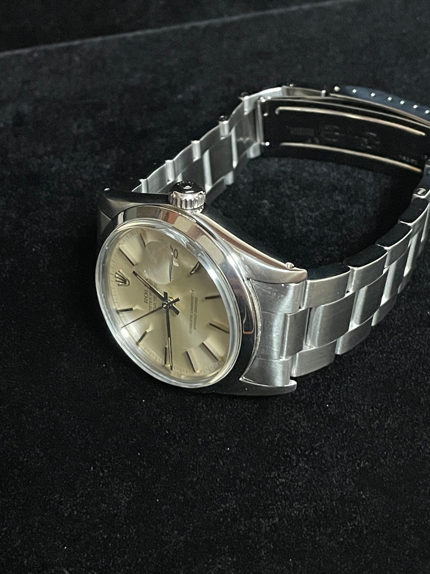 1981 Rolex Datejust 16000 Silver Dial SS Oyster Smooth Bezel No Papers 36mm