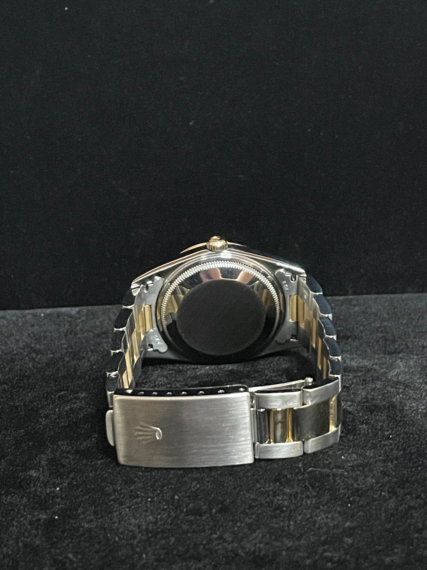 2005 Rolex Date 15203 Rhodium Dial TT 18kt with Papers 34mm
