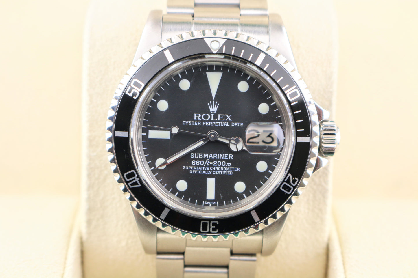 1979 Rolex Submariner 1680 Black Matte Dial SS Oyster No Papers 40mm