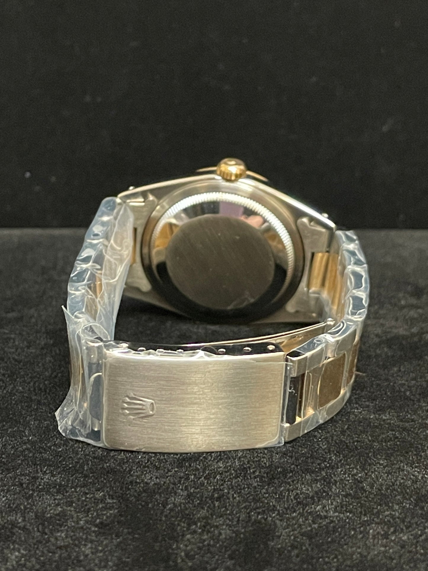 1991 Rolex Datejust 16233 White Roman Dial TT 18kt Oyster No Papers 36mm