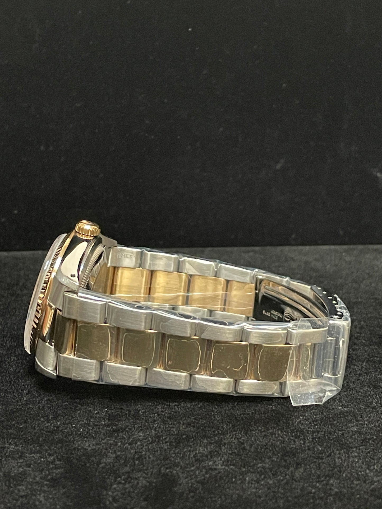 1991 Rolex Datejust 16233 White Roman Dial TT 18kt Oyster No Papers 36mm