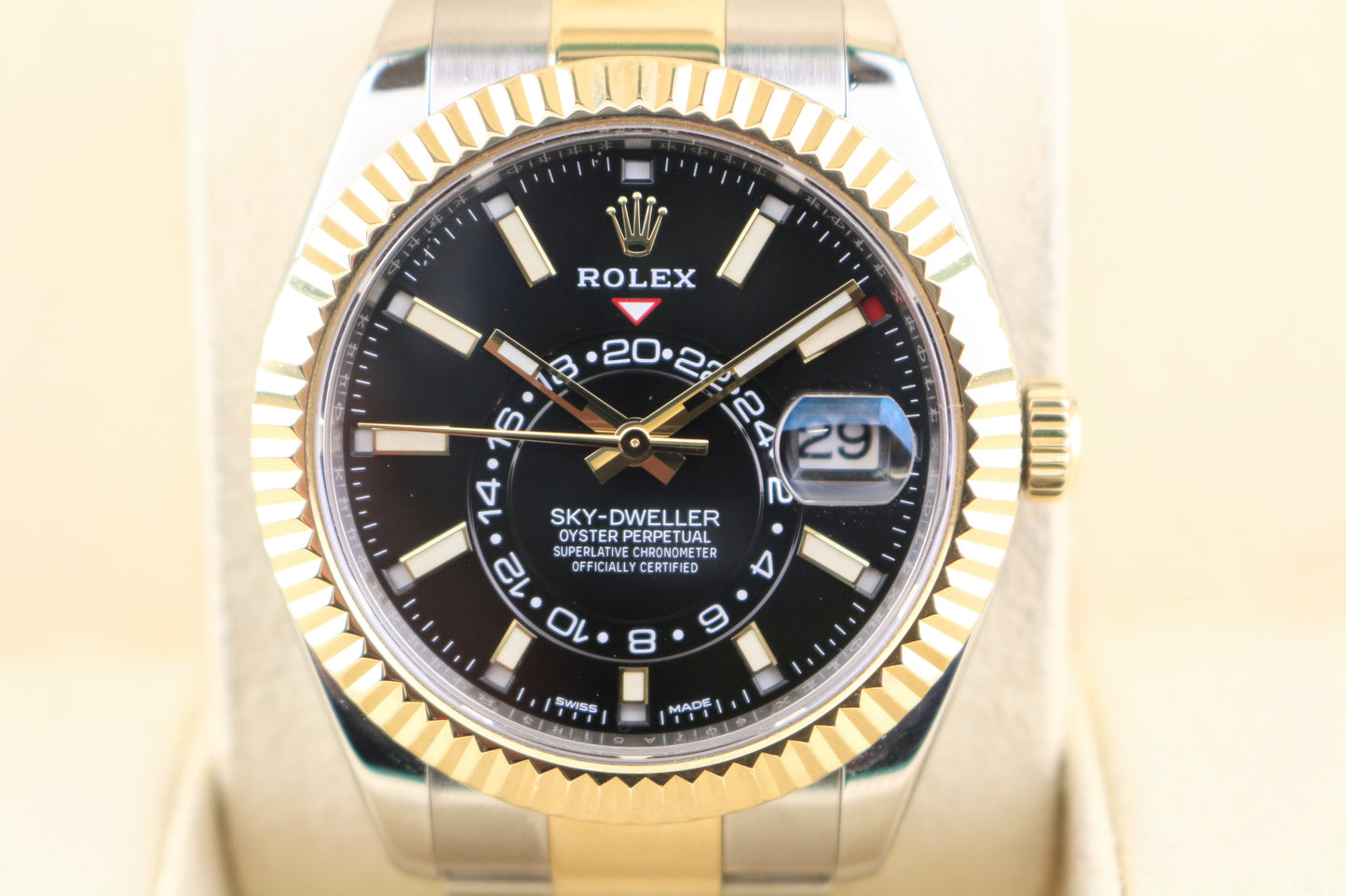2023 Rolex Sky-Dweller 326933 Black Dial TT Oyster No Papers 42mm