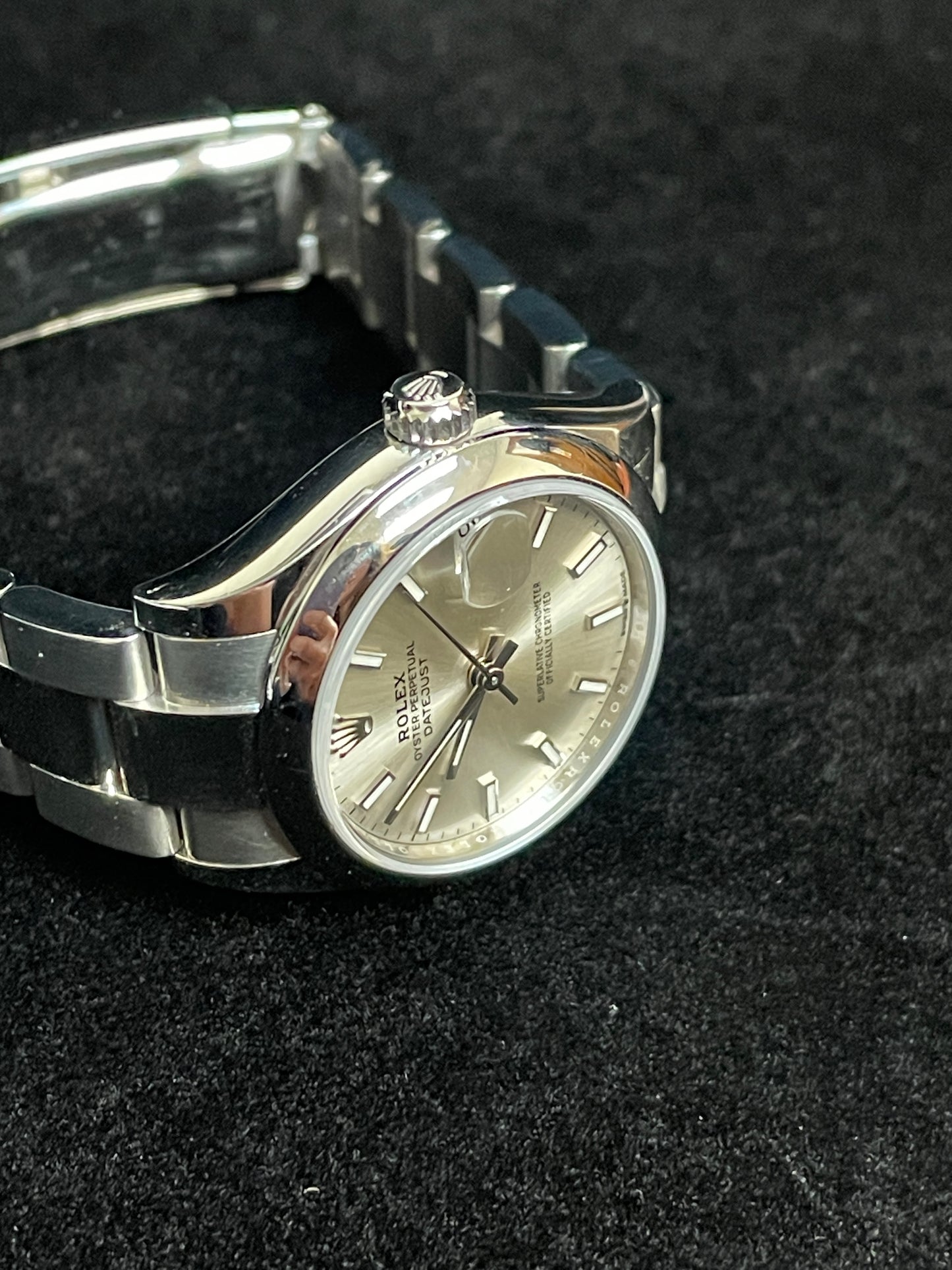 2021 Rolex Ladies Datejust 278240 Silver Dial Midsize SS Oyster No Papers 31mm