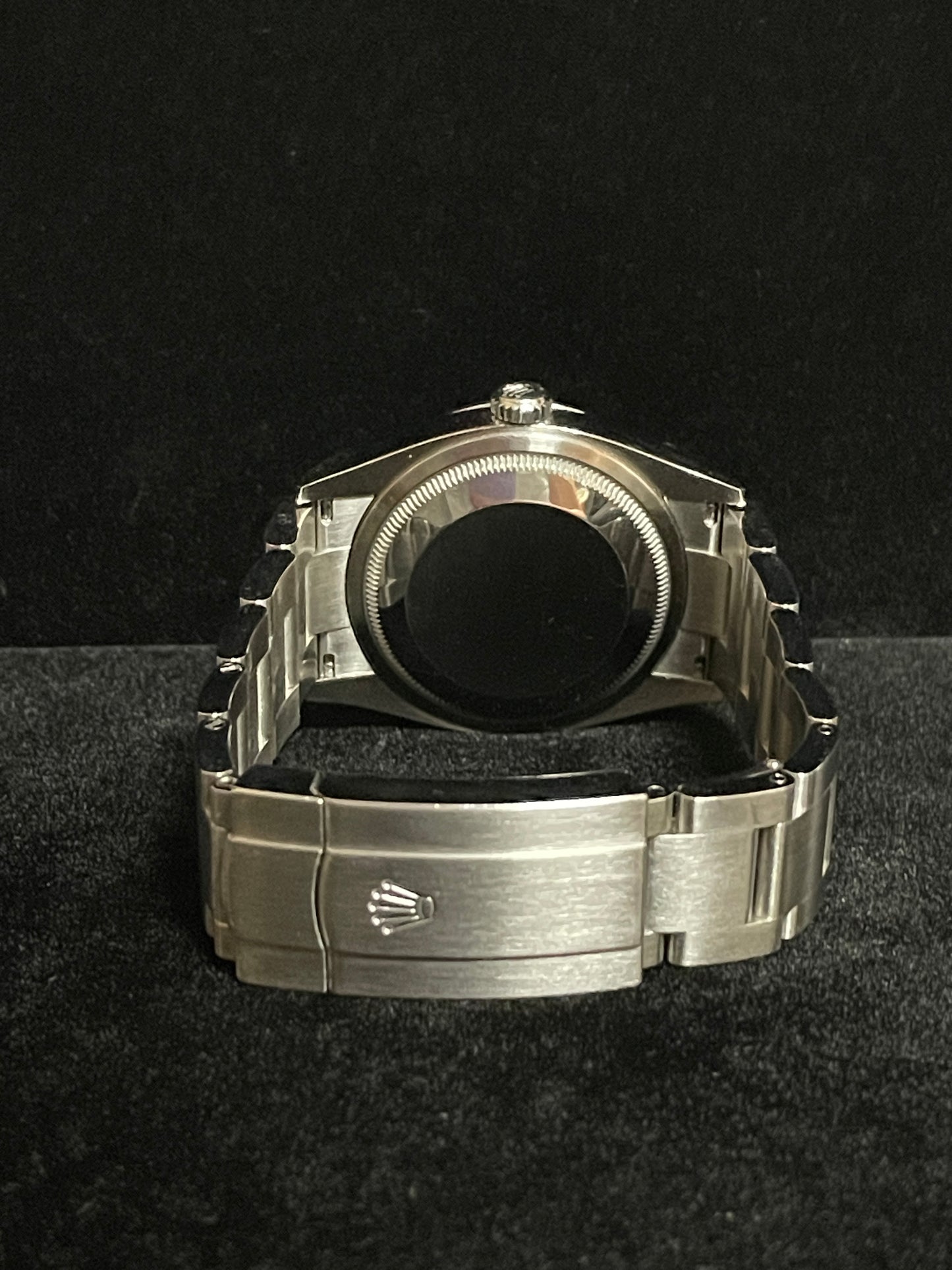 2021 Rolex Oyster Perpetual 126000 Silver Stick Dial SS Oyster With Papers 36mm