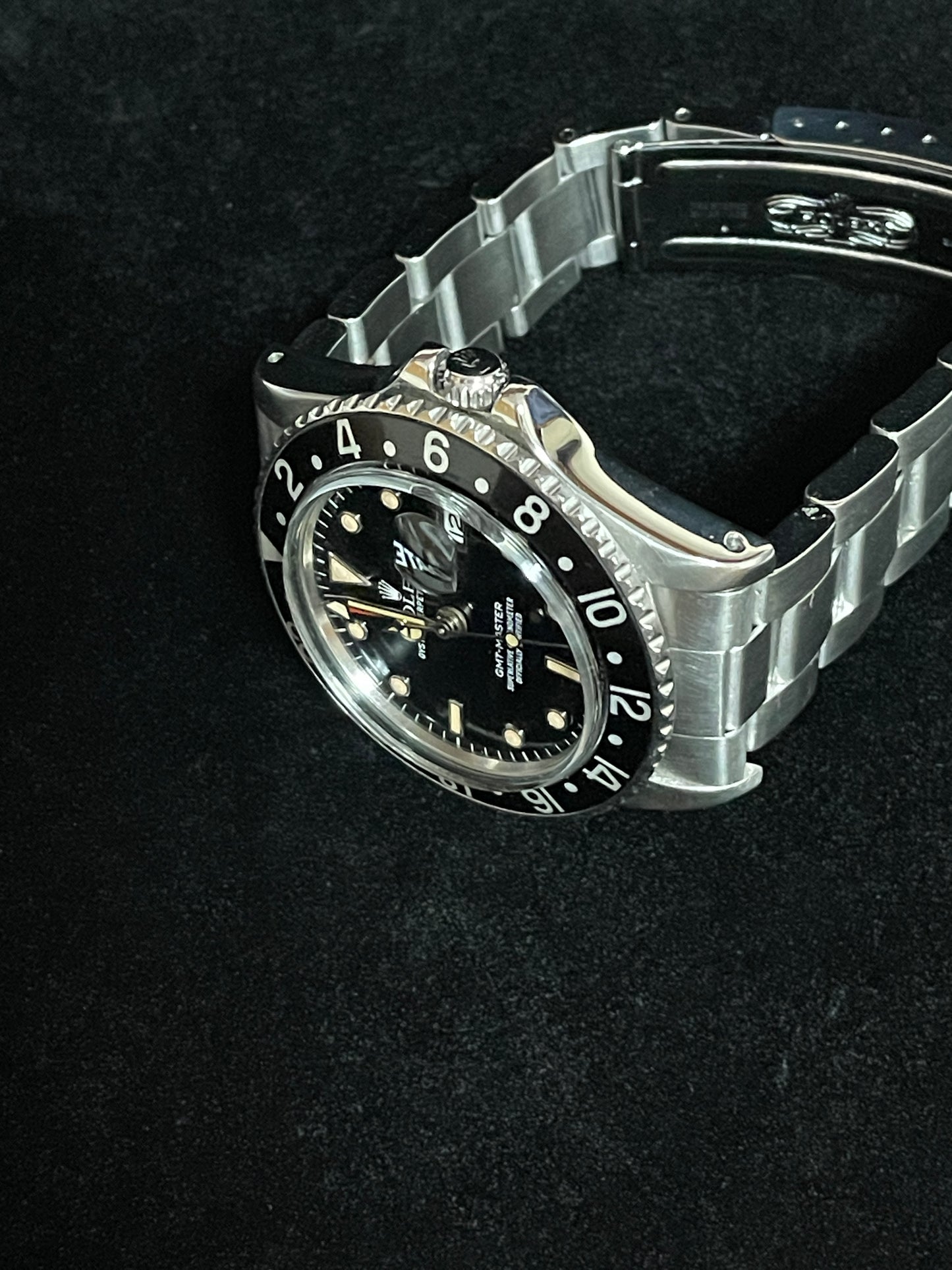 1982 Rolex GMT-Master 16750 Black Dial SS Oyster No Papers 40mm