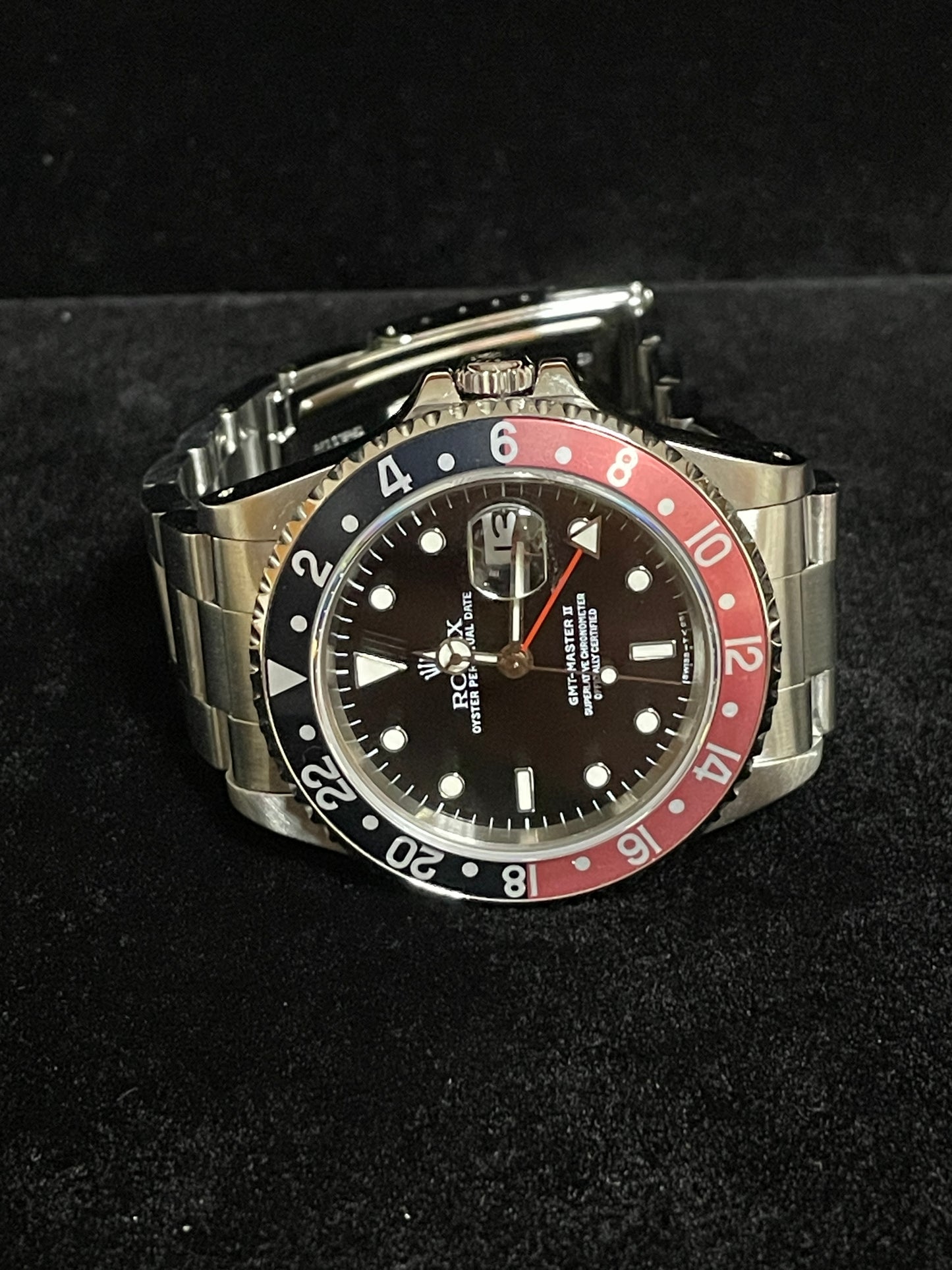 1997 Rolex Coke GMT-Master II 16710 Black Dial SS Oyster No Papers 40mm