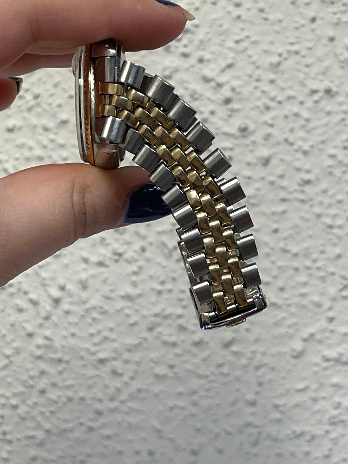 1978 Rolex Datejust 16013 Champagne Dial Two Tone Jubilee No Papers 36mm