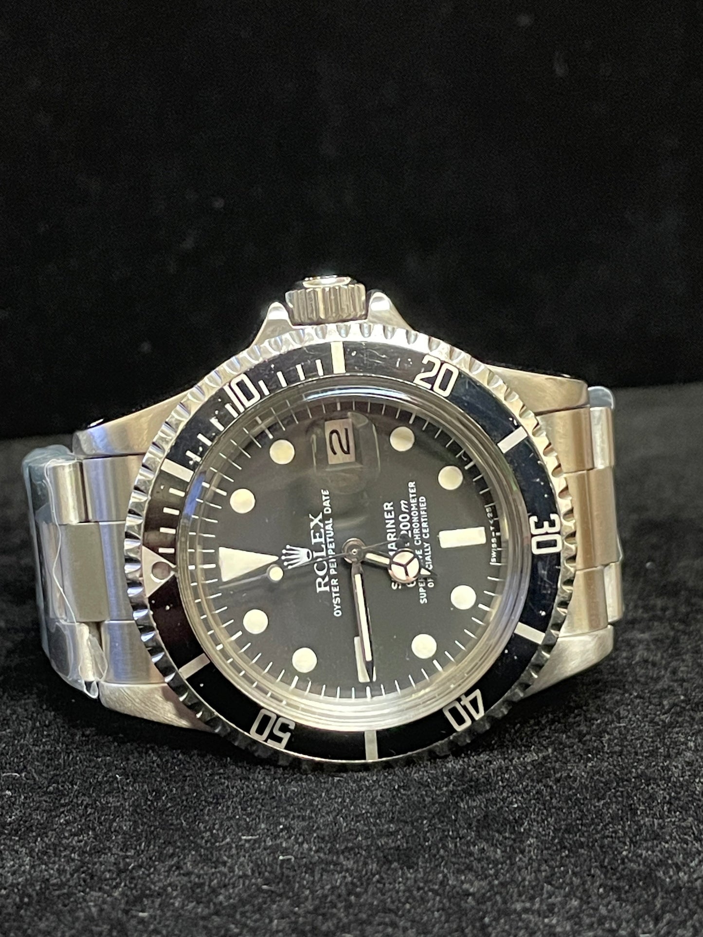 1978 Rolex Submariner 1680 Black Matte Dial SS Oyster No Papers 40mm