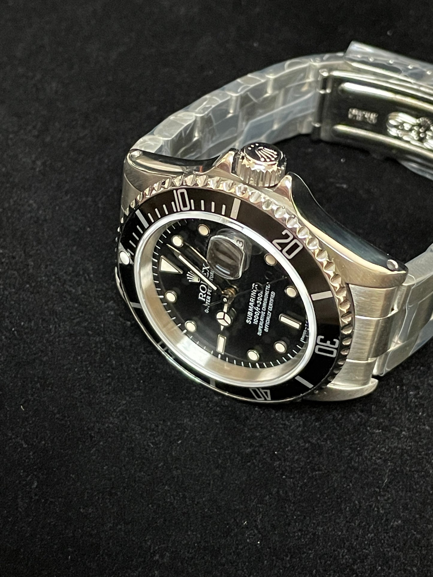 1991 Rolex Submariner Date 16610 Black Dial SS Oyster No Papers 40mm