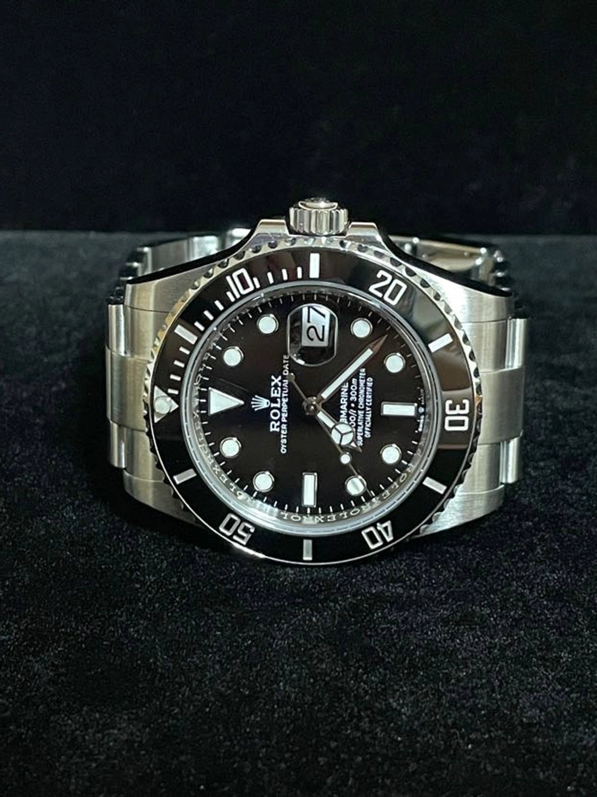 2021 Rolex Submariner 126610LN Black Dial SS Oyster With Papers 40mm
